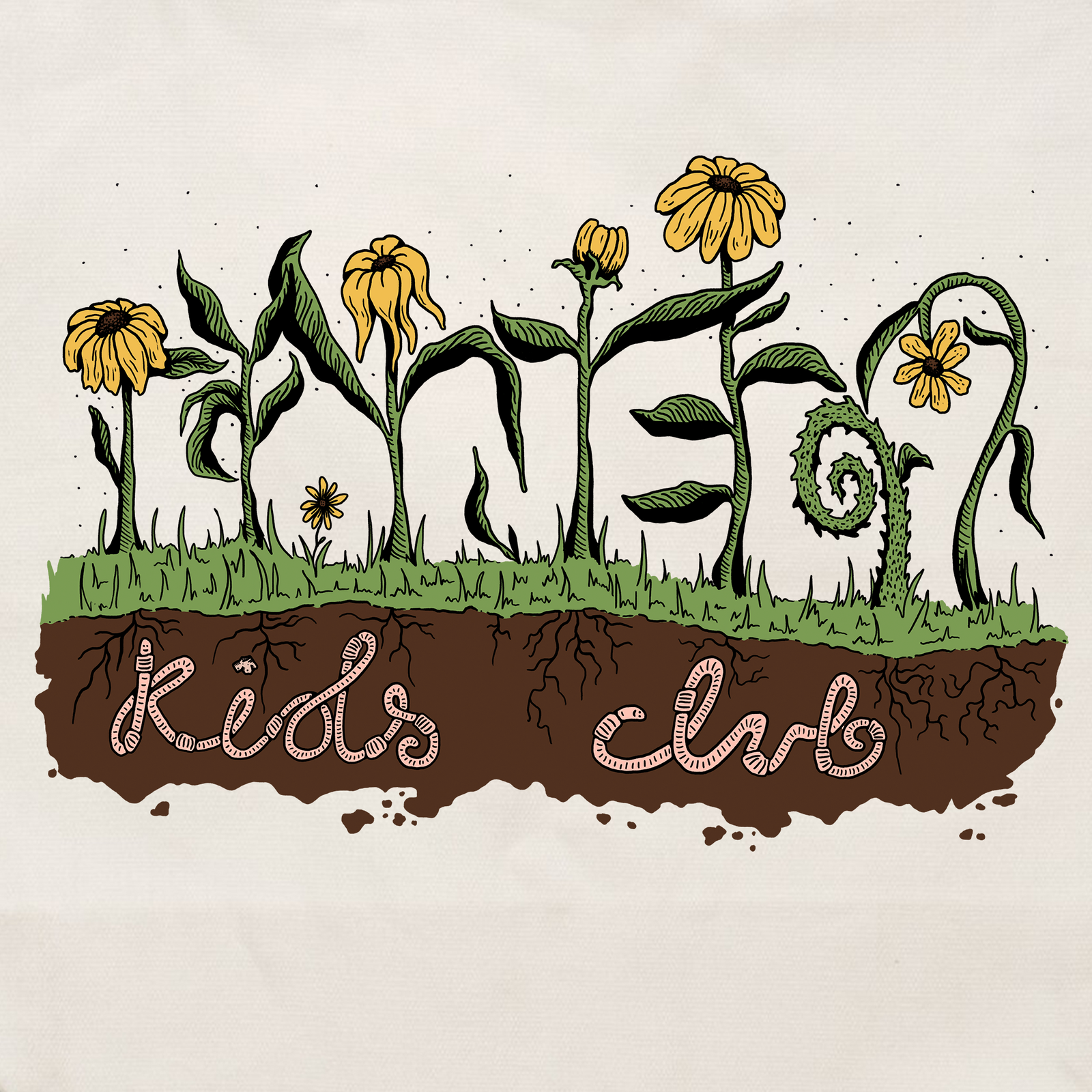 LKC Garden Tote tote bag by Lonely Kids Club