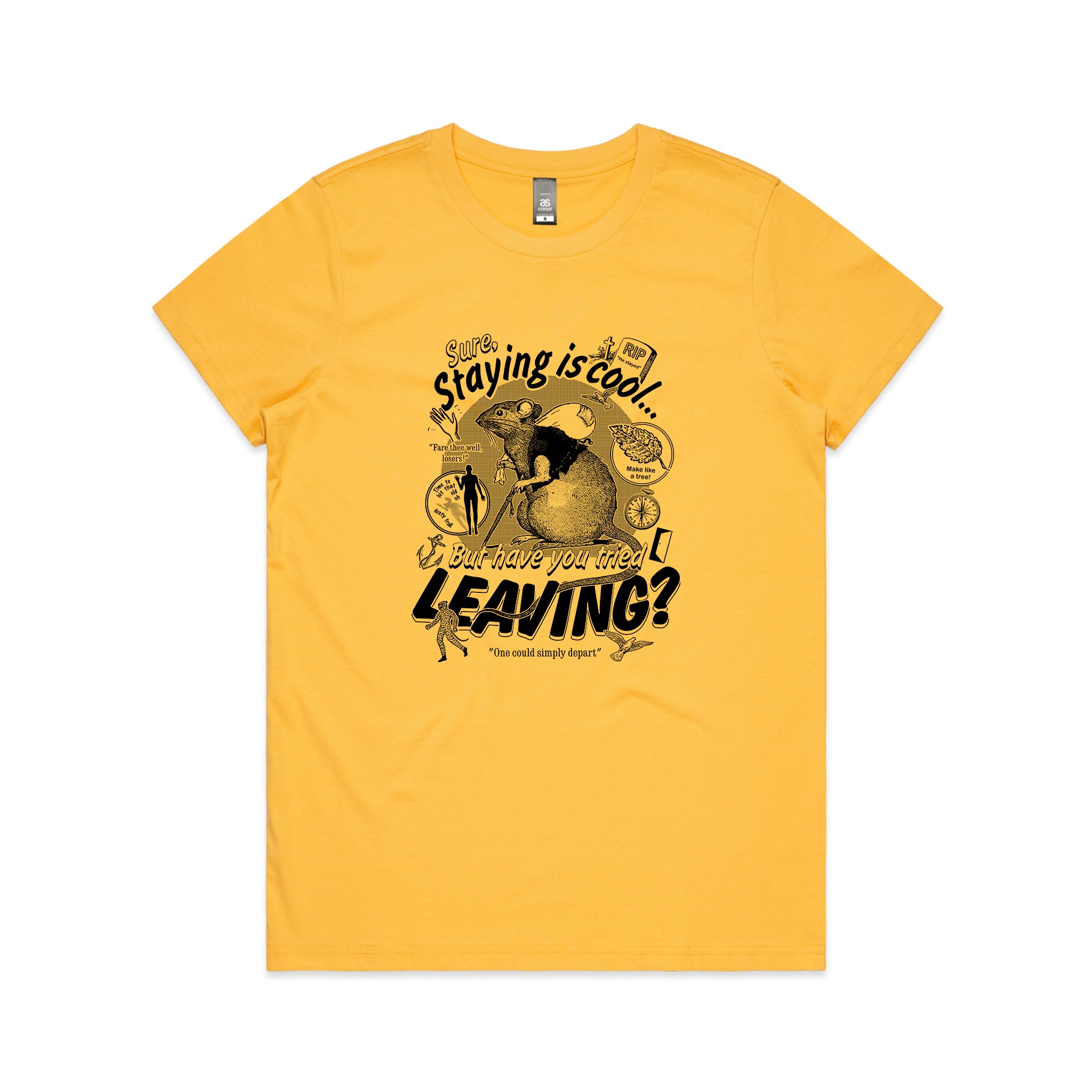 Leaving Rat Tee