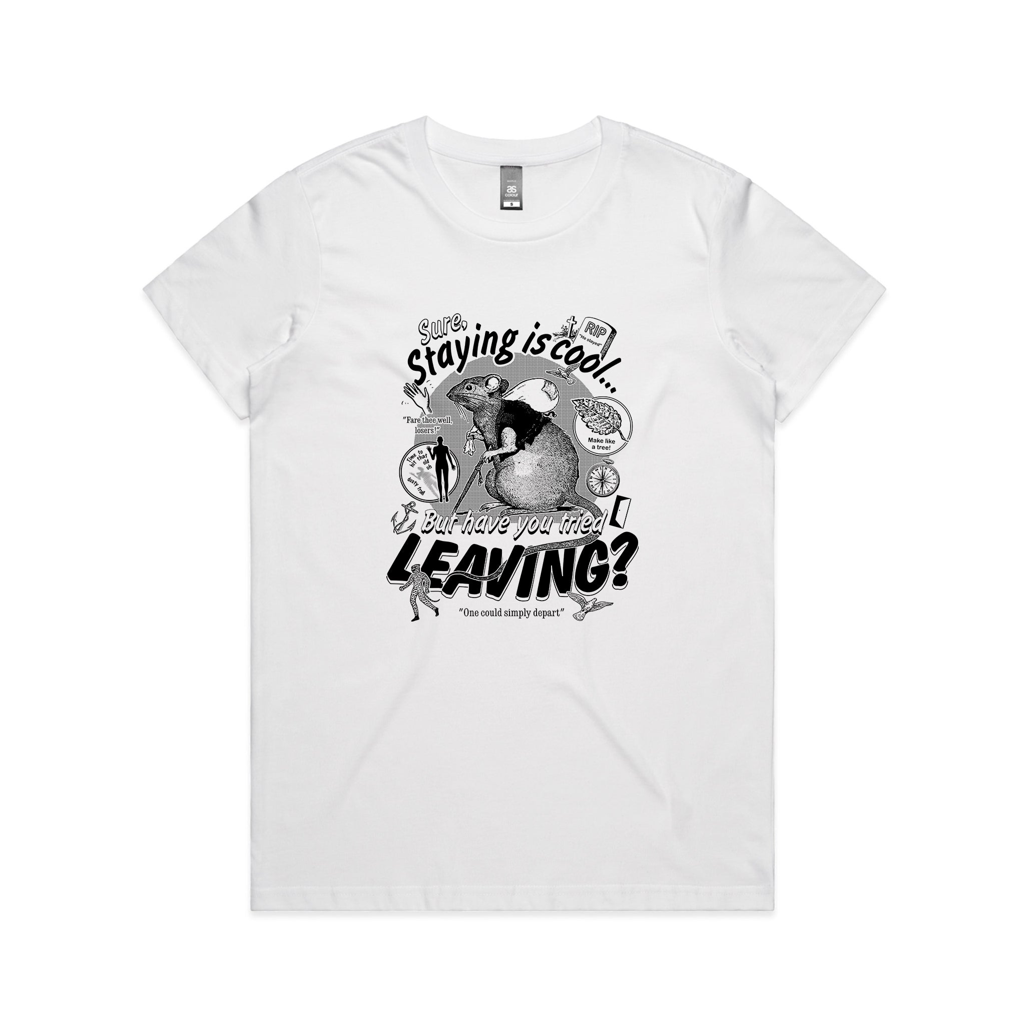 Leaving Rat Tee