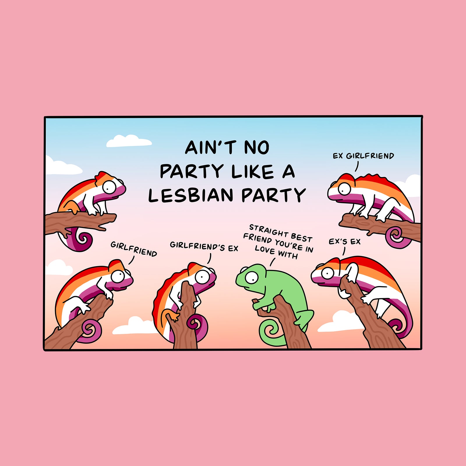 Lesbian Party Tee