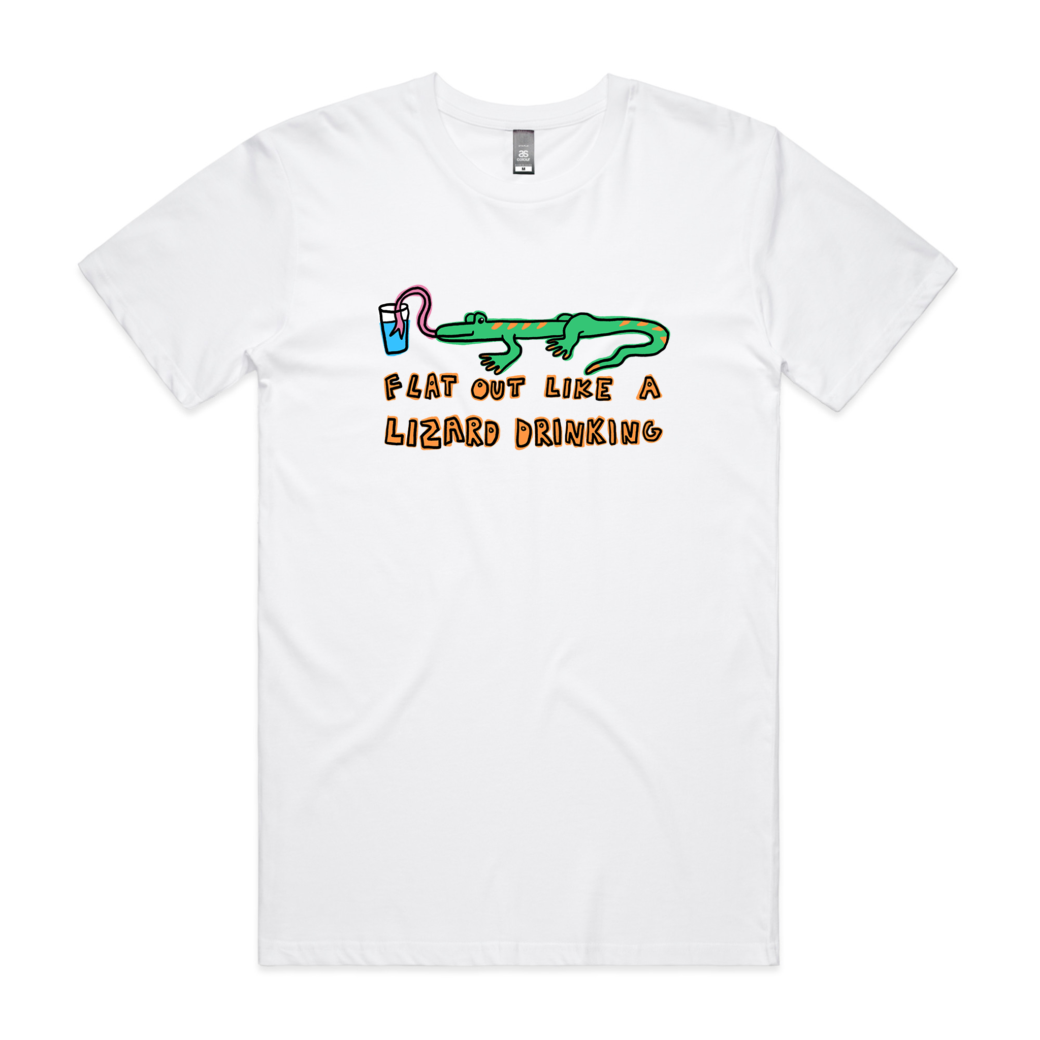 Lizard Drinking Tee