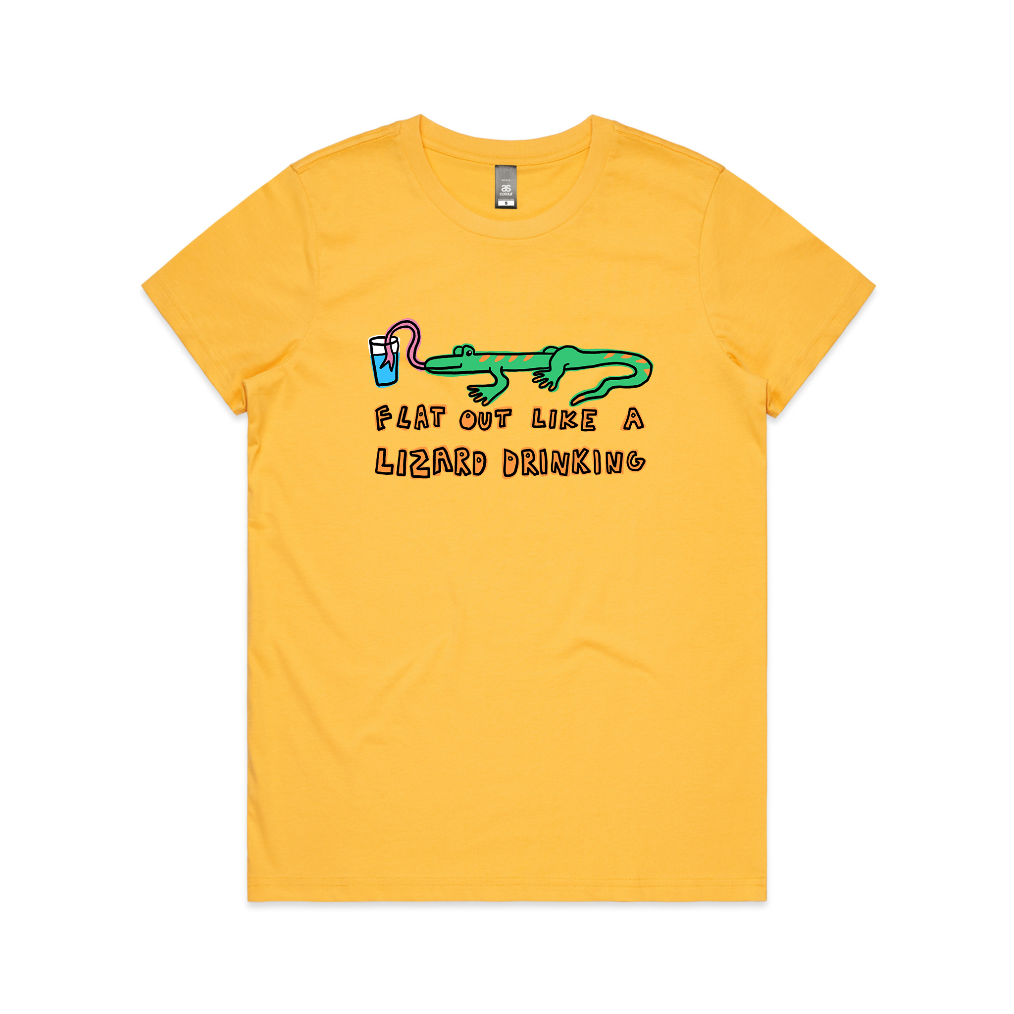 Lizard Drinking Tee