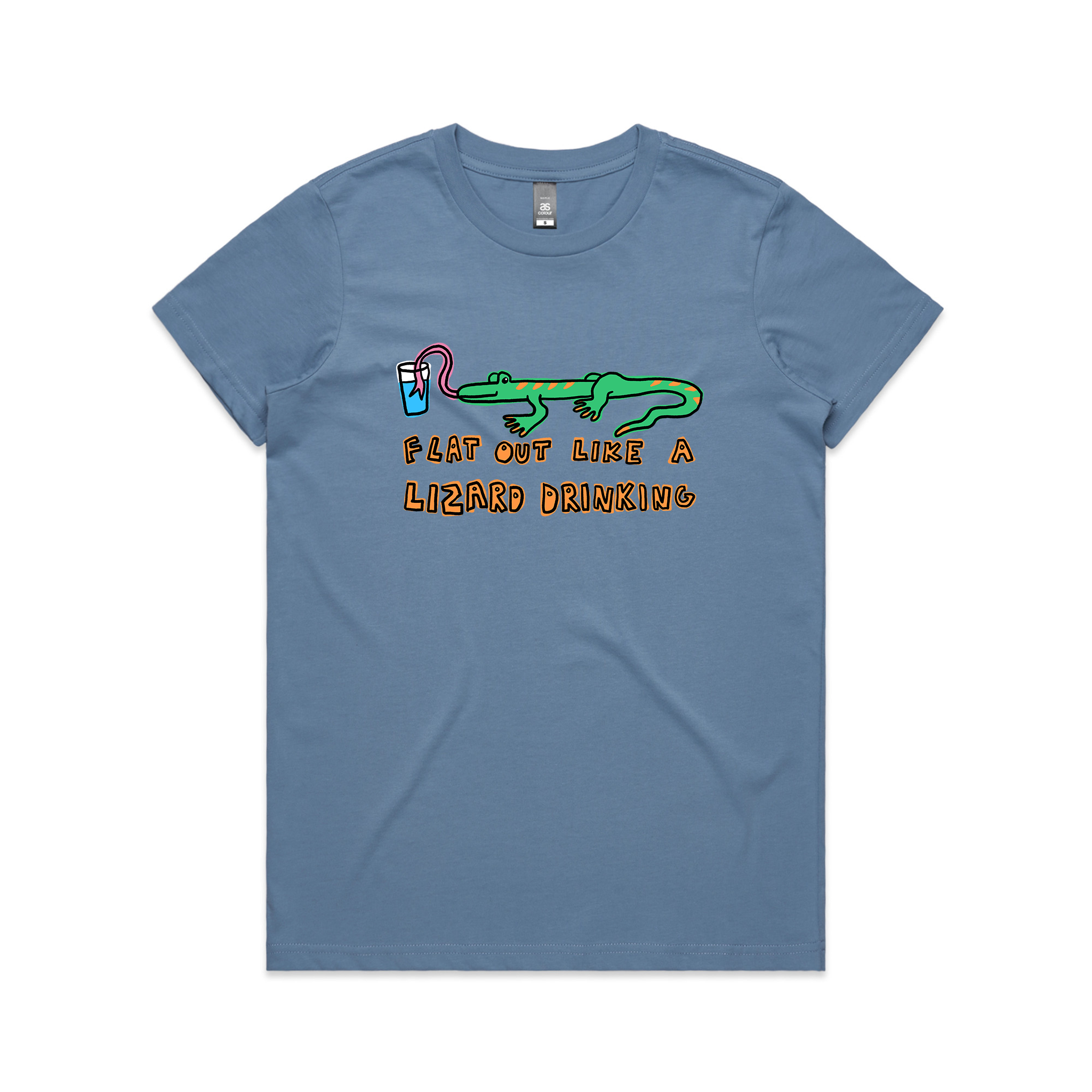 Lizard Drinking Tee