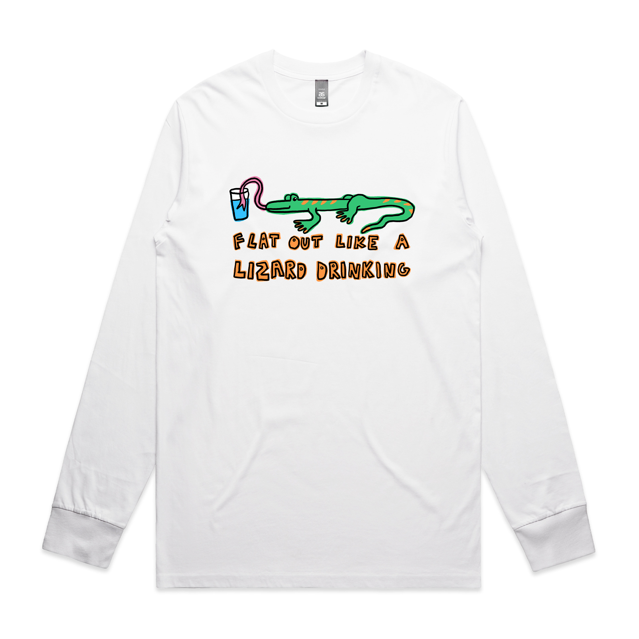 Lizard Drinking Tee