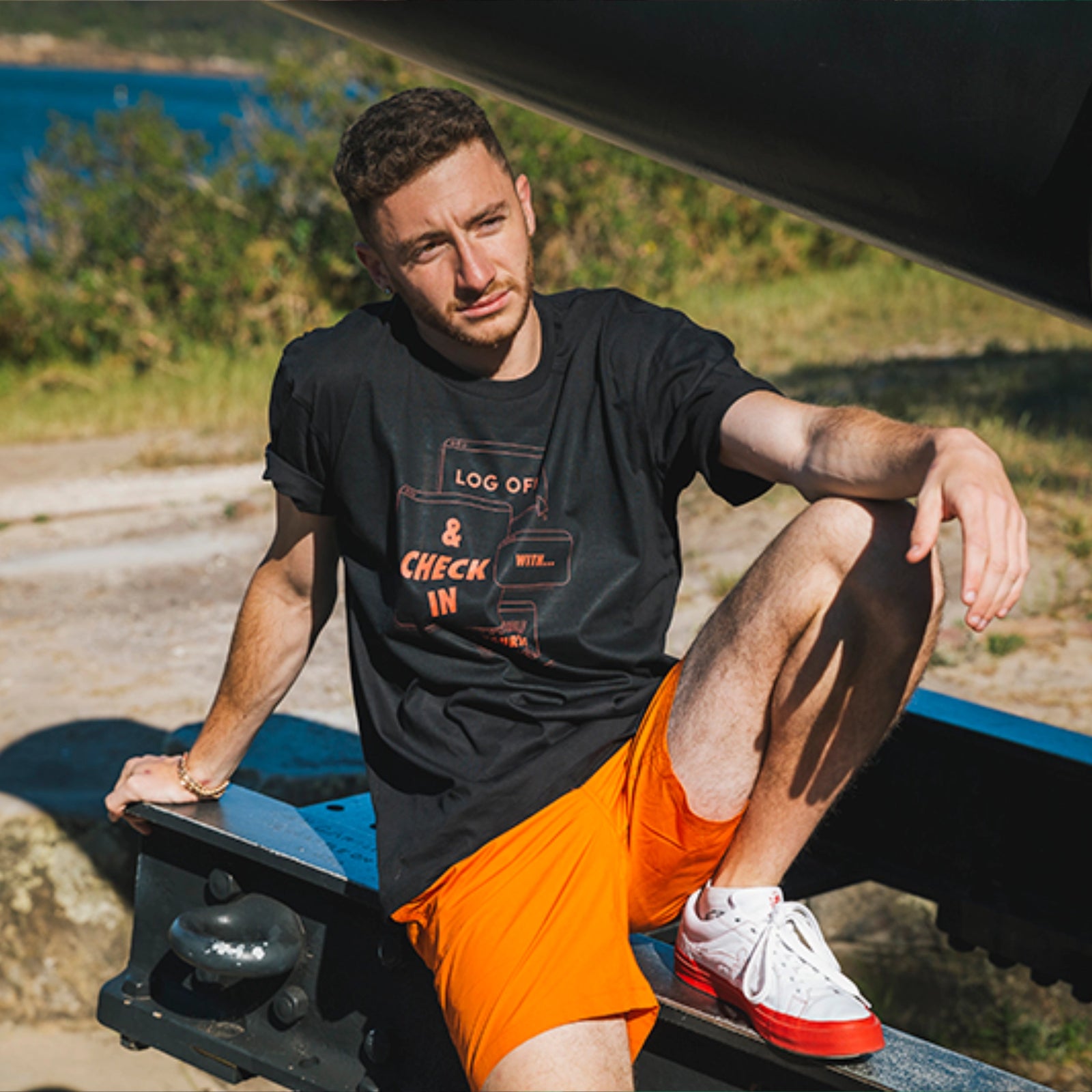 Log Off Tee