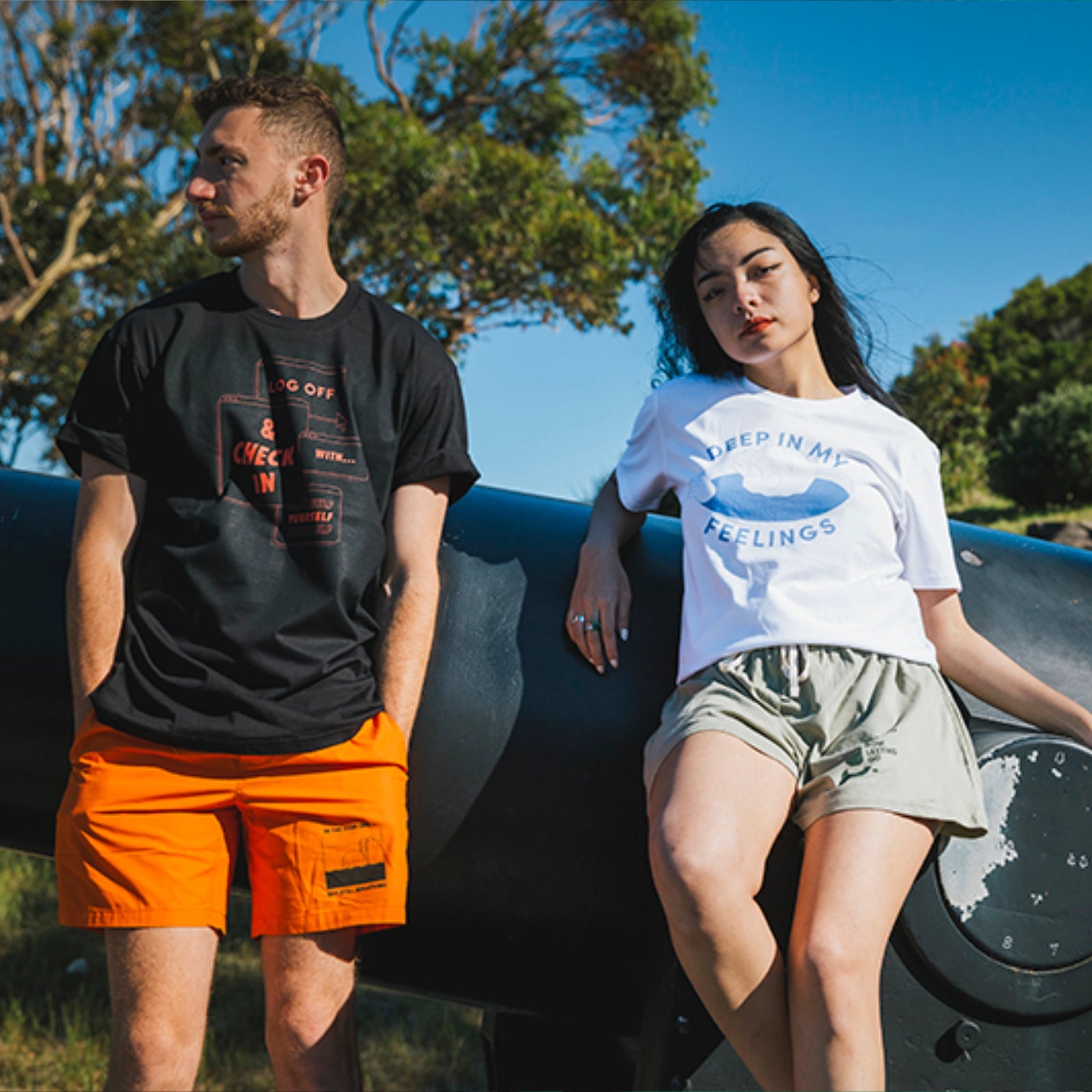 Log Off Tee