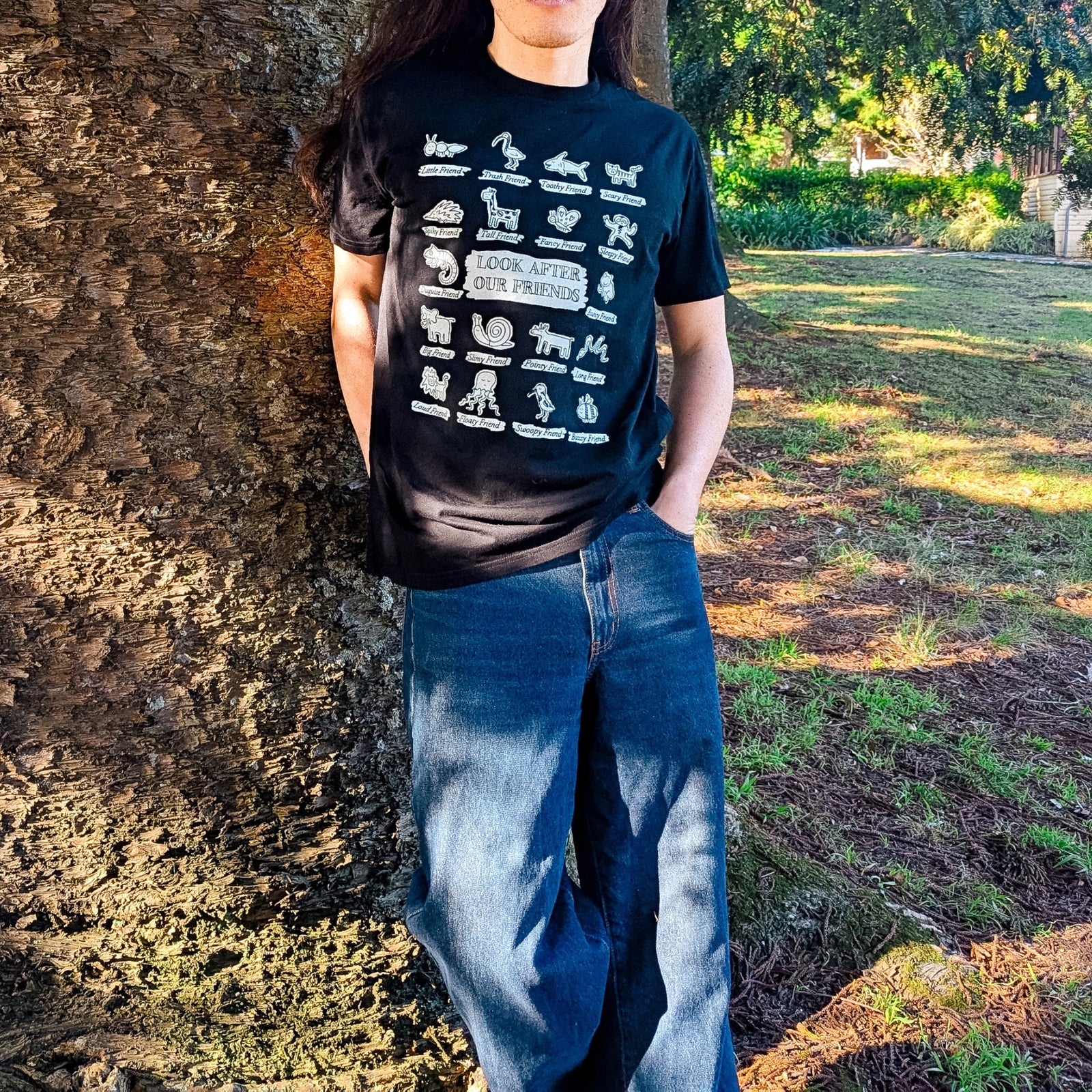 Look After Our Friends Tee