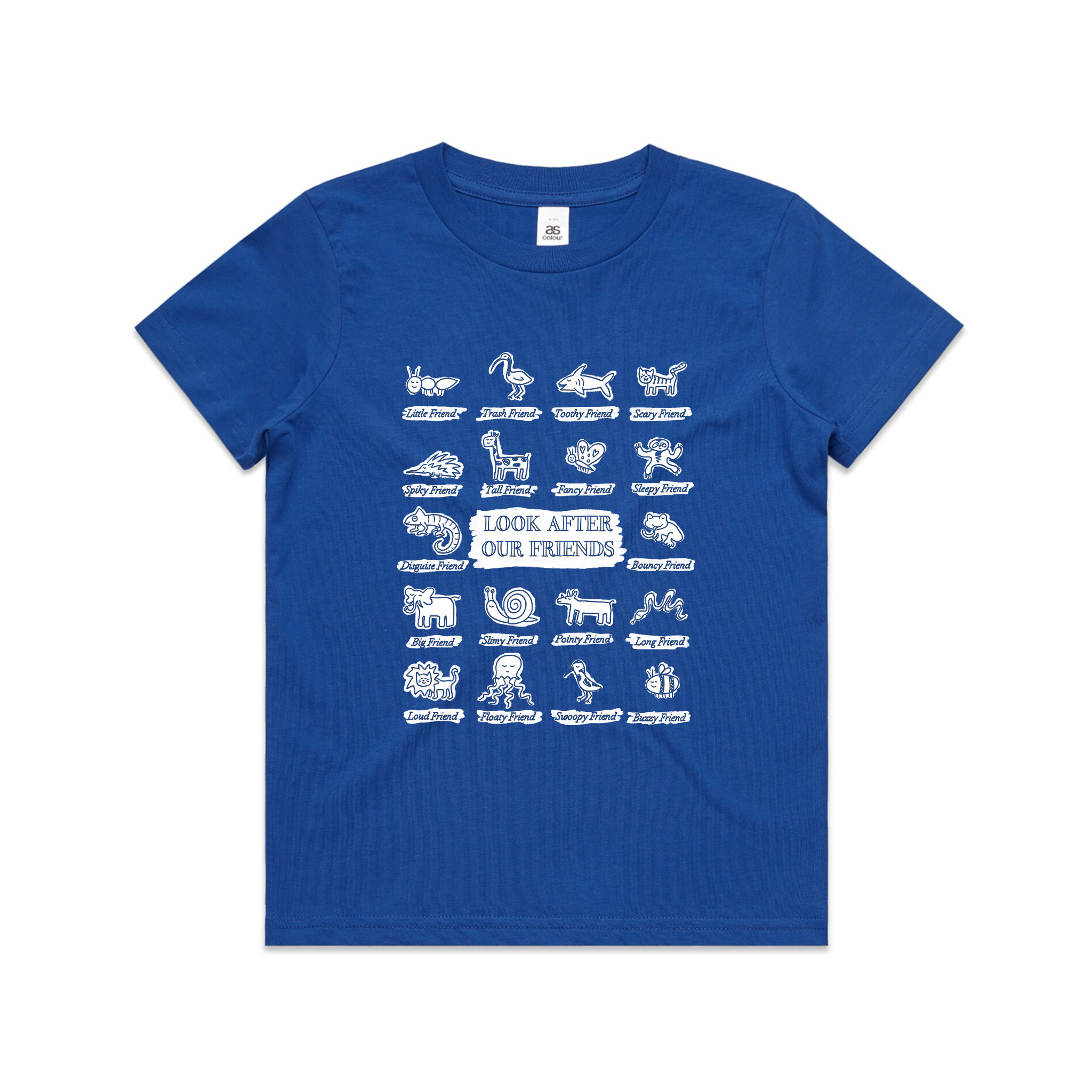 Look After Our Friends Kids Tee