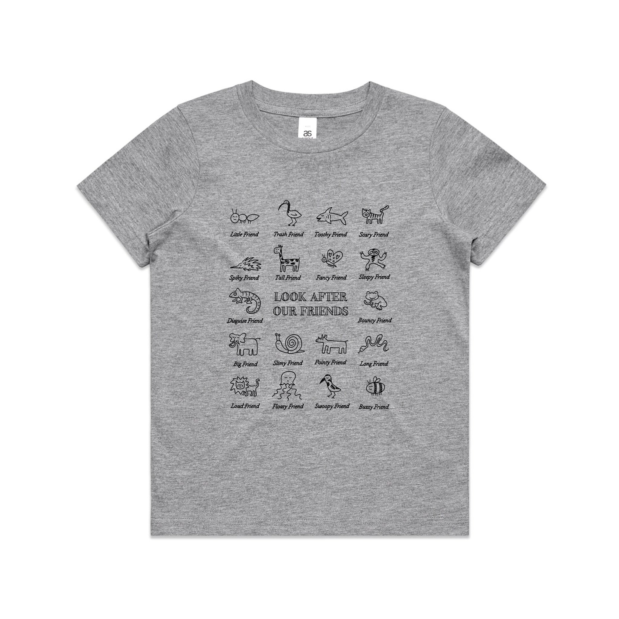 Look After Our Friends Kids Tee
