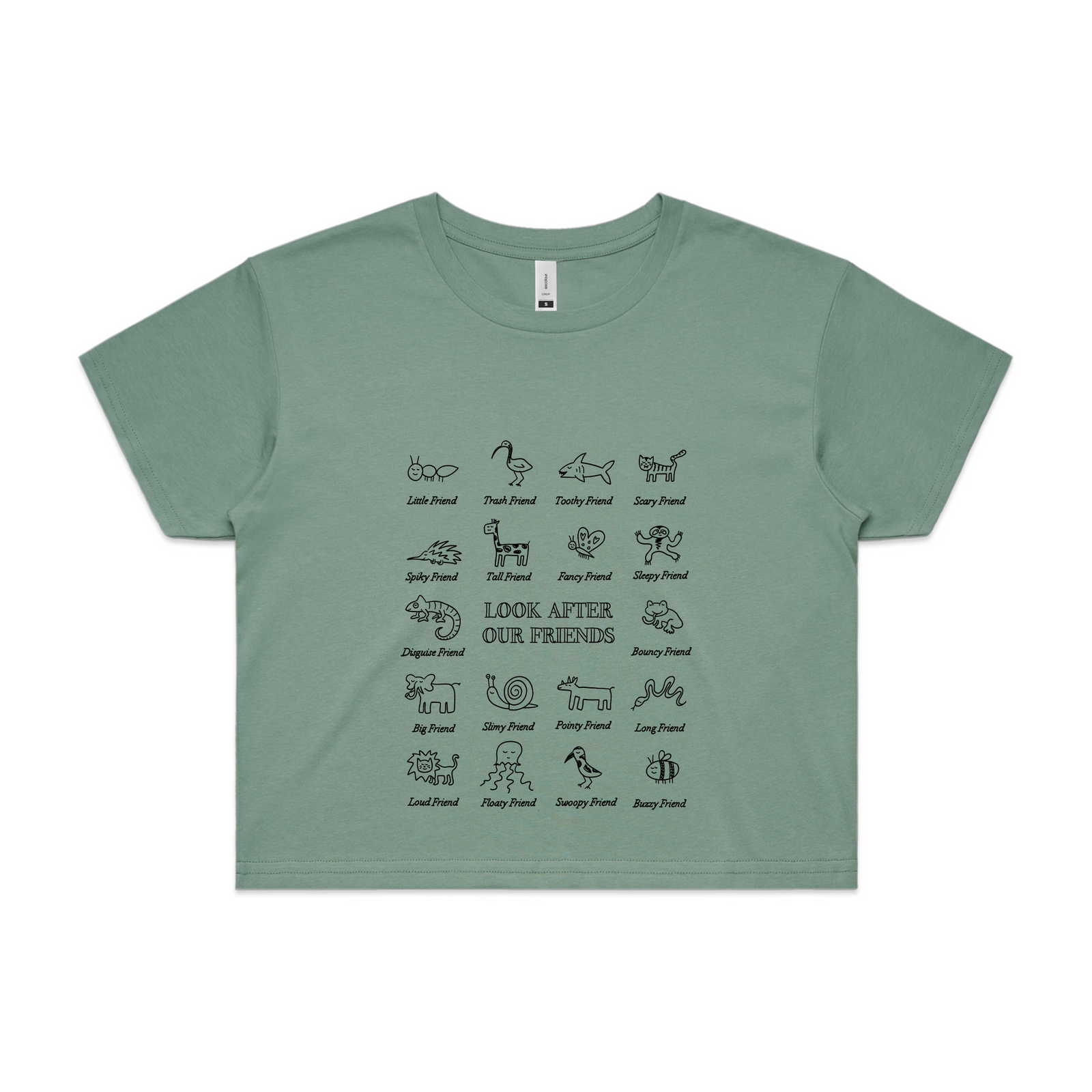 Look After Our Friends Tee
