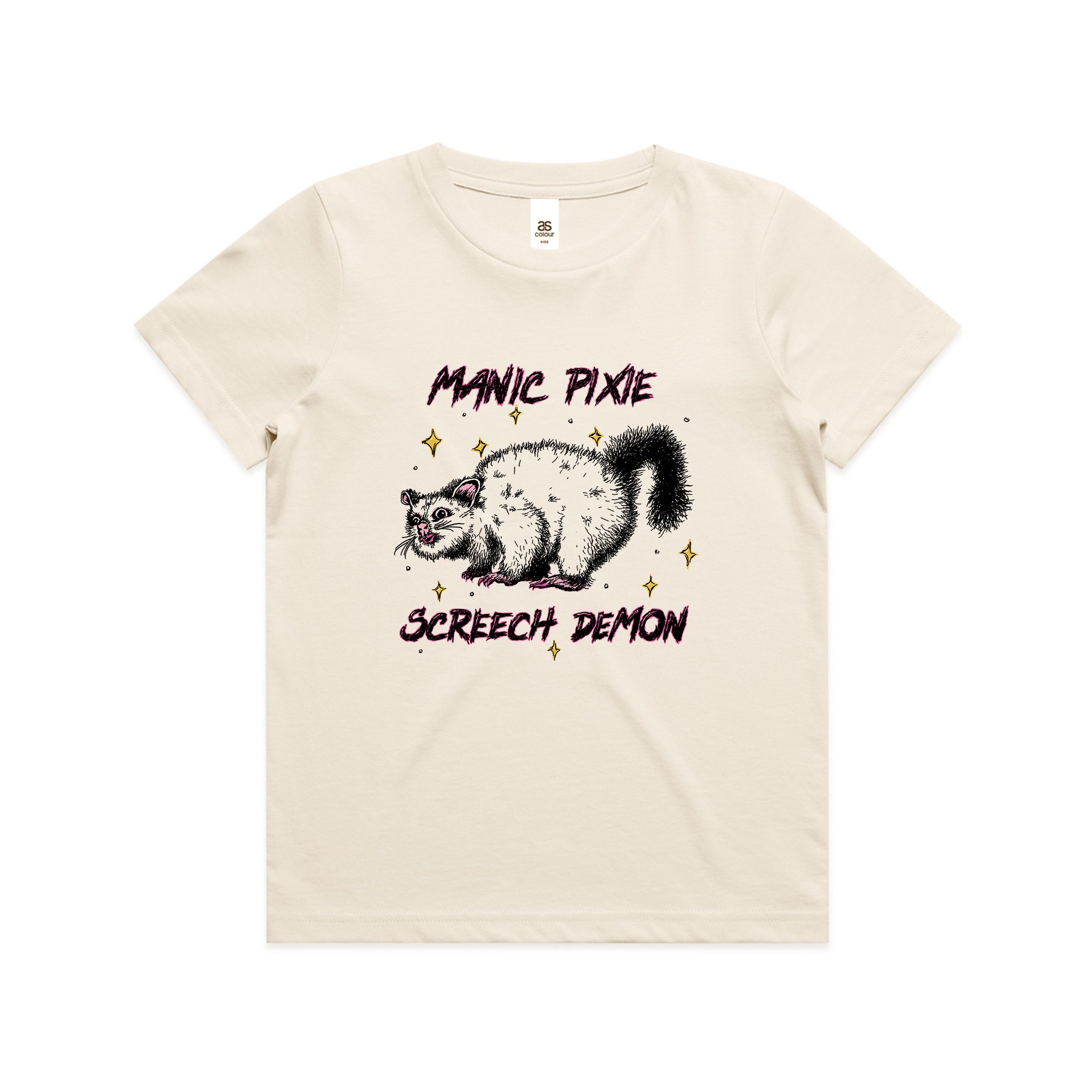 Manic Pixie Screech Demon Kids Tee