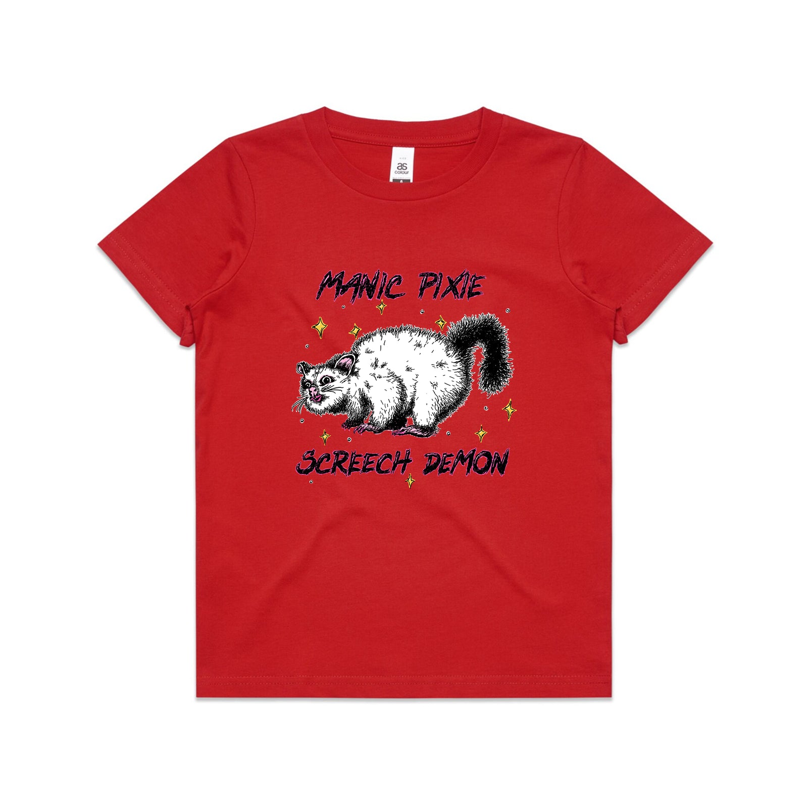 Manic Pixie Screech Demon Kids Tee
