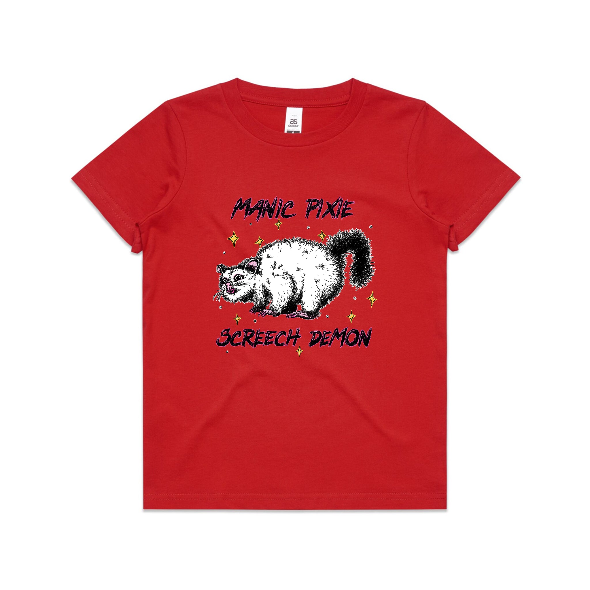 Manic Pixie Screech Demon Kids Tee