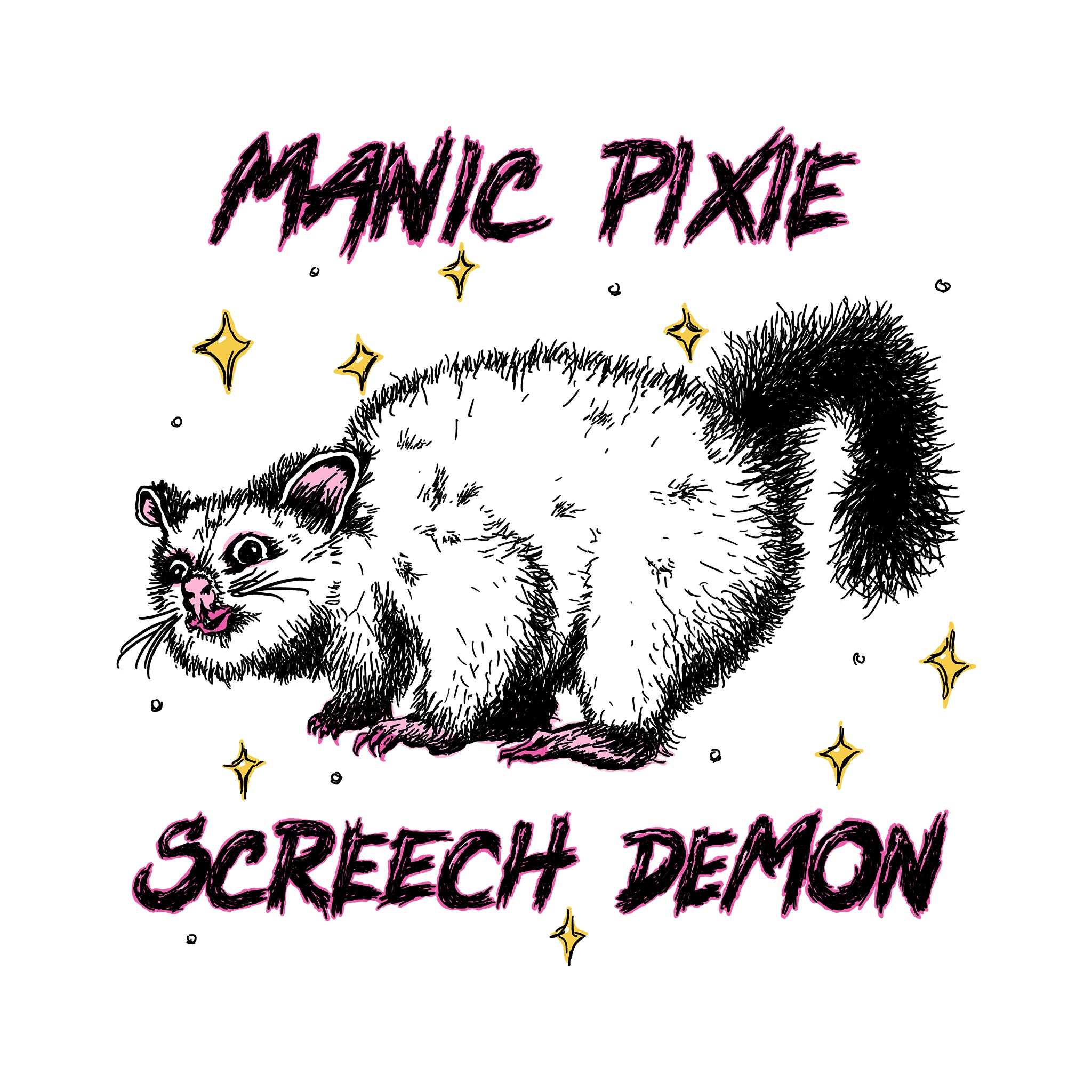 Manic Pixie Screech Demon Kids Tee