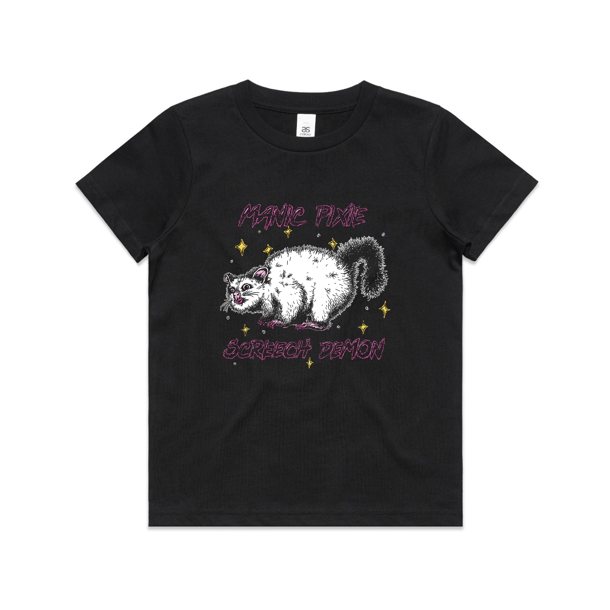 Manic Pixie Screech Demon Kids Tee