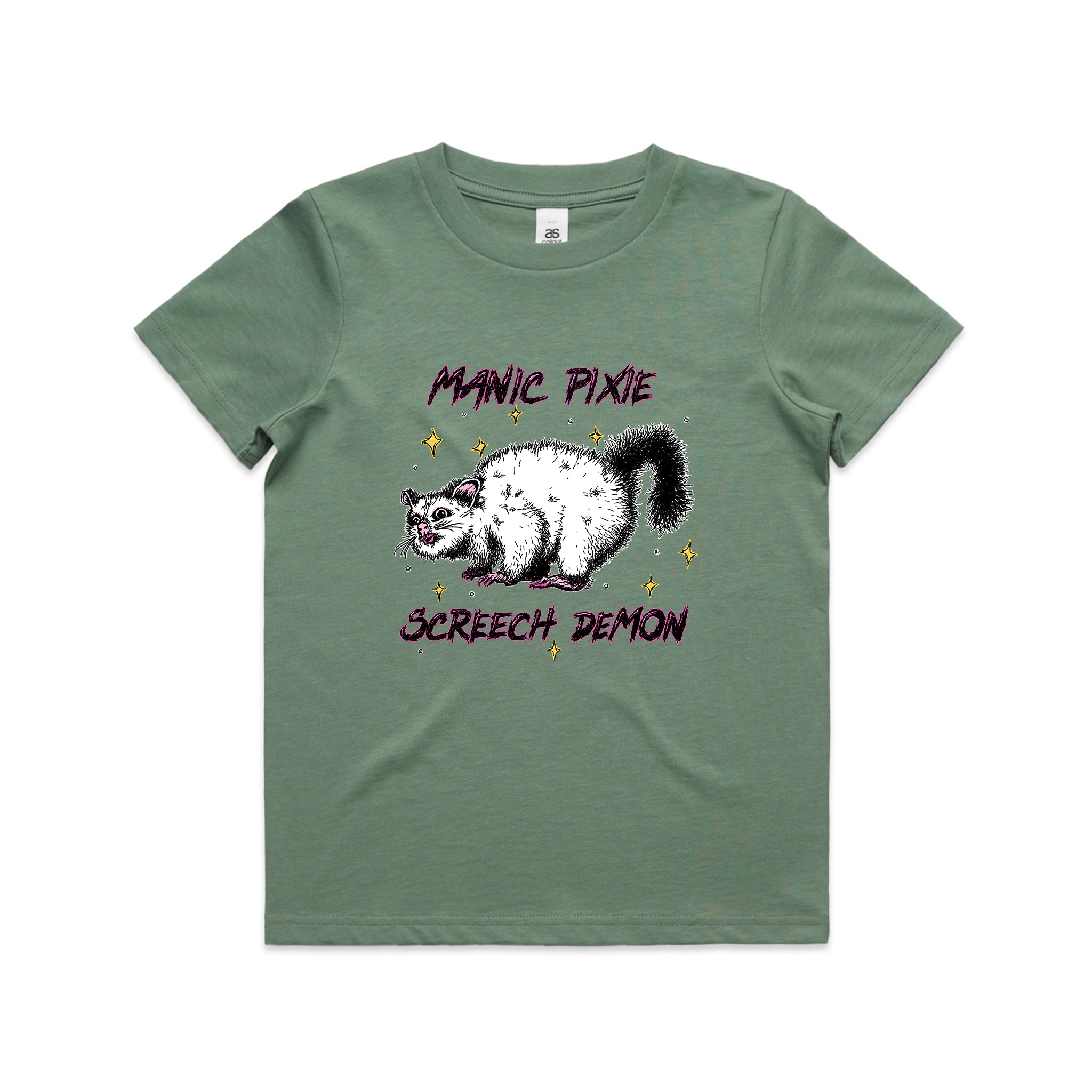 Manic Pixie Screech Demon Kids Tee