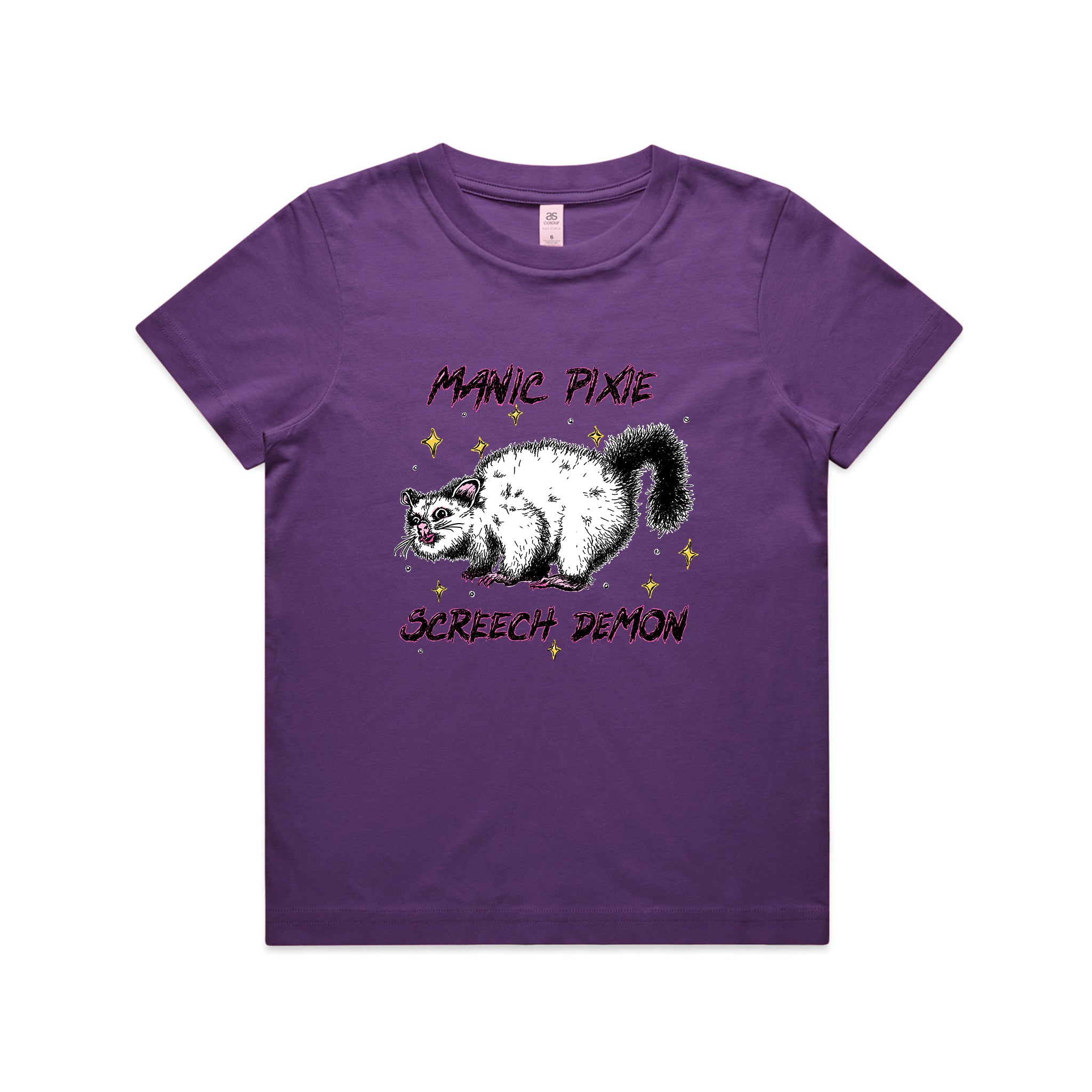 Manic Pixie Screech Demon Kids Tee