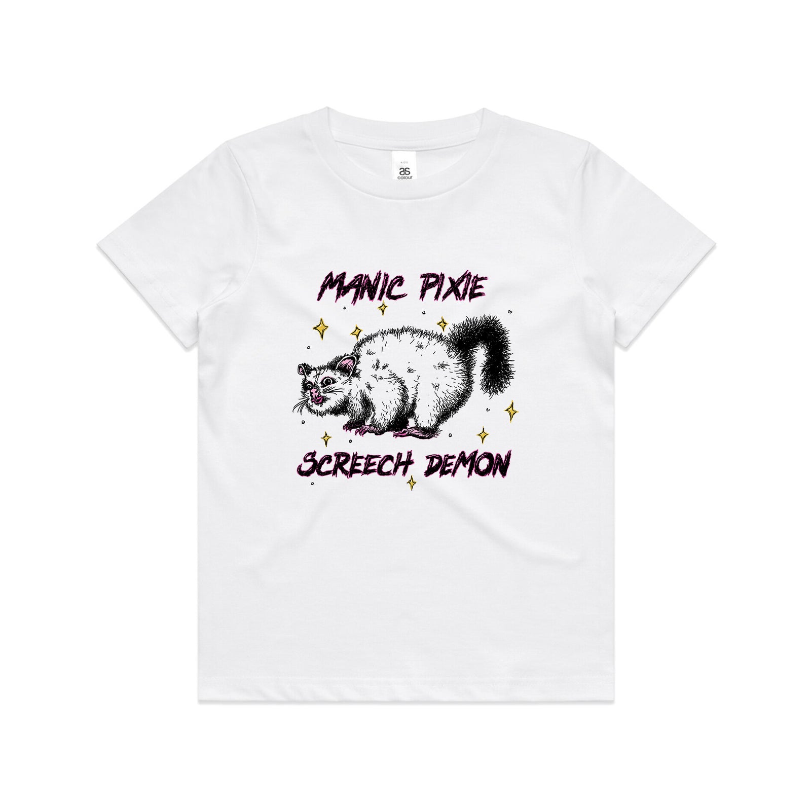 Manic Pixie Screech Demon Kids Tee