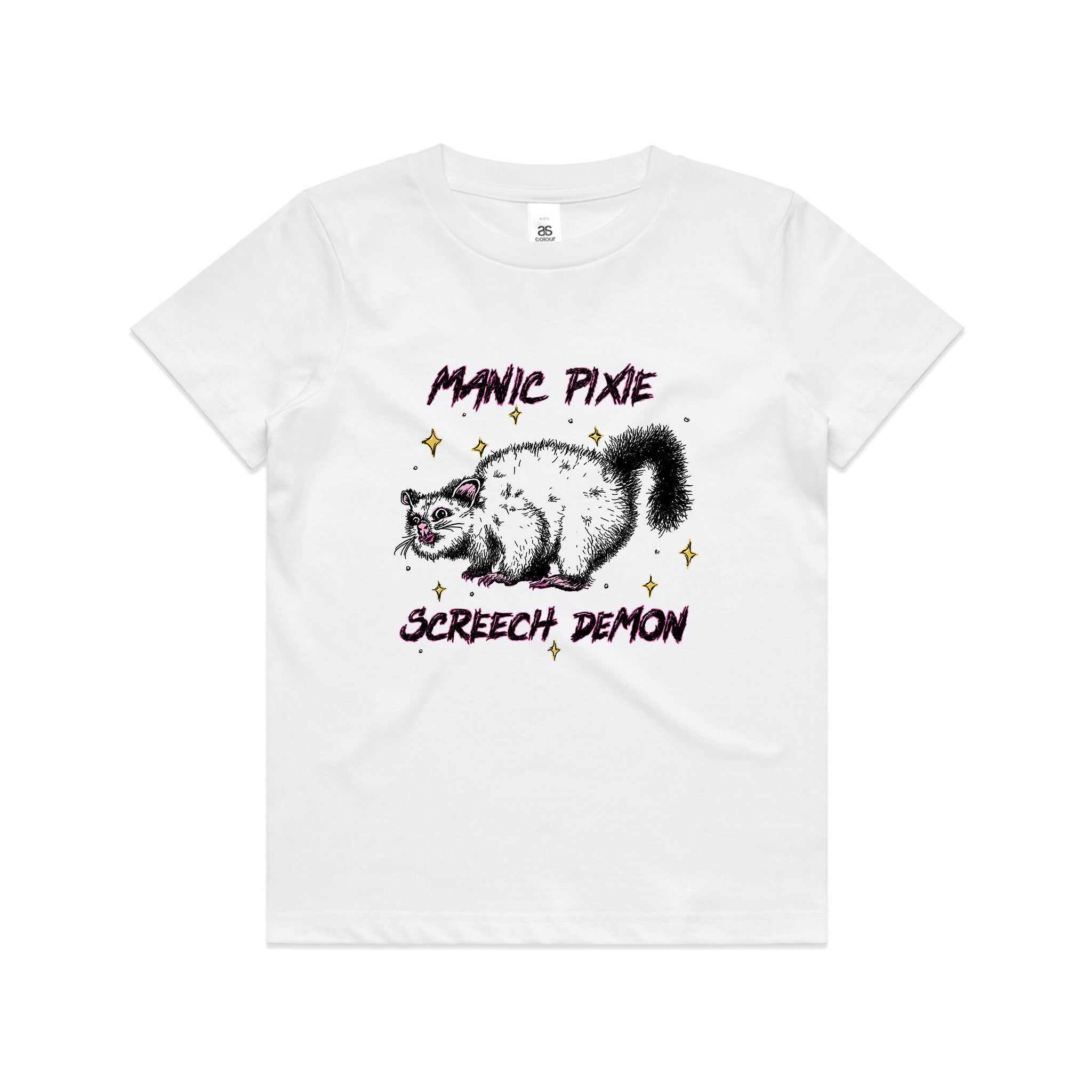 Manic Pixie Screech Demon Kids Tee