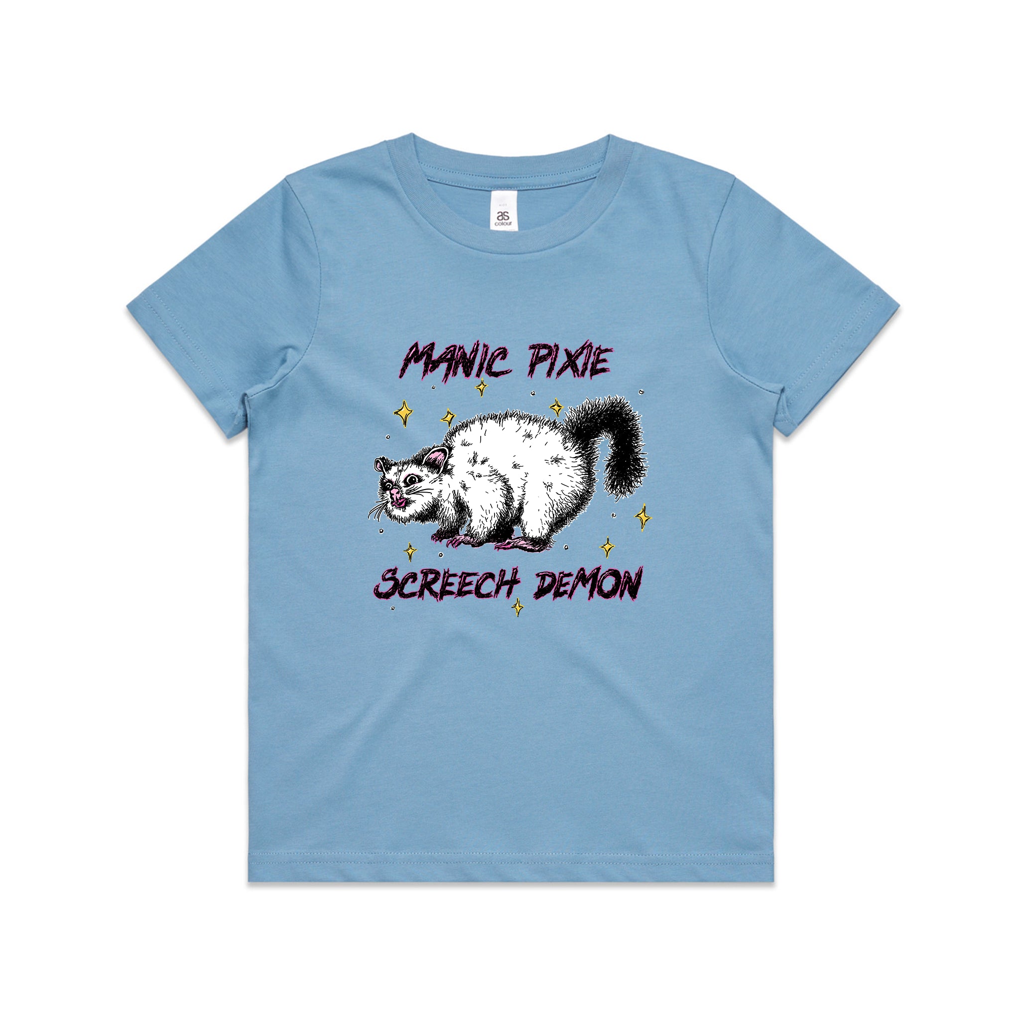 Manic Pixie Screech Demon Kids Tee