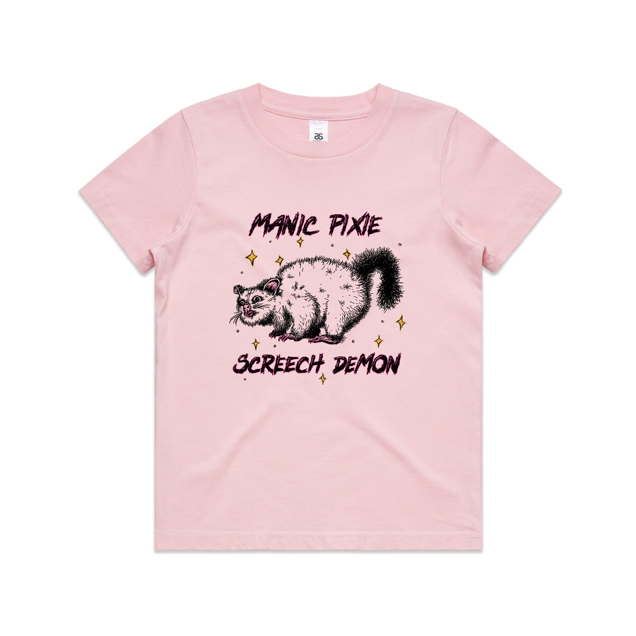 Manic Pixie Screech Demon Kids Tee