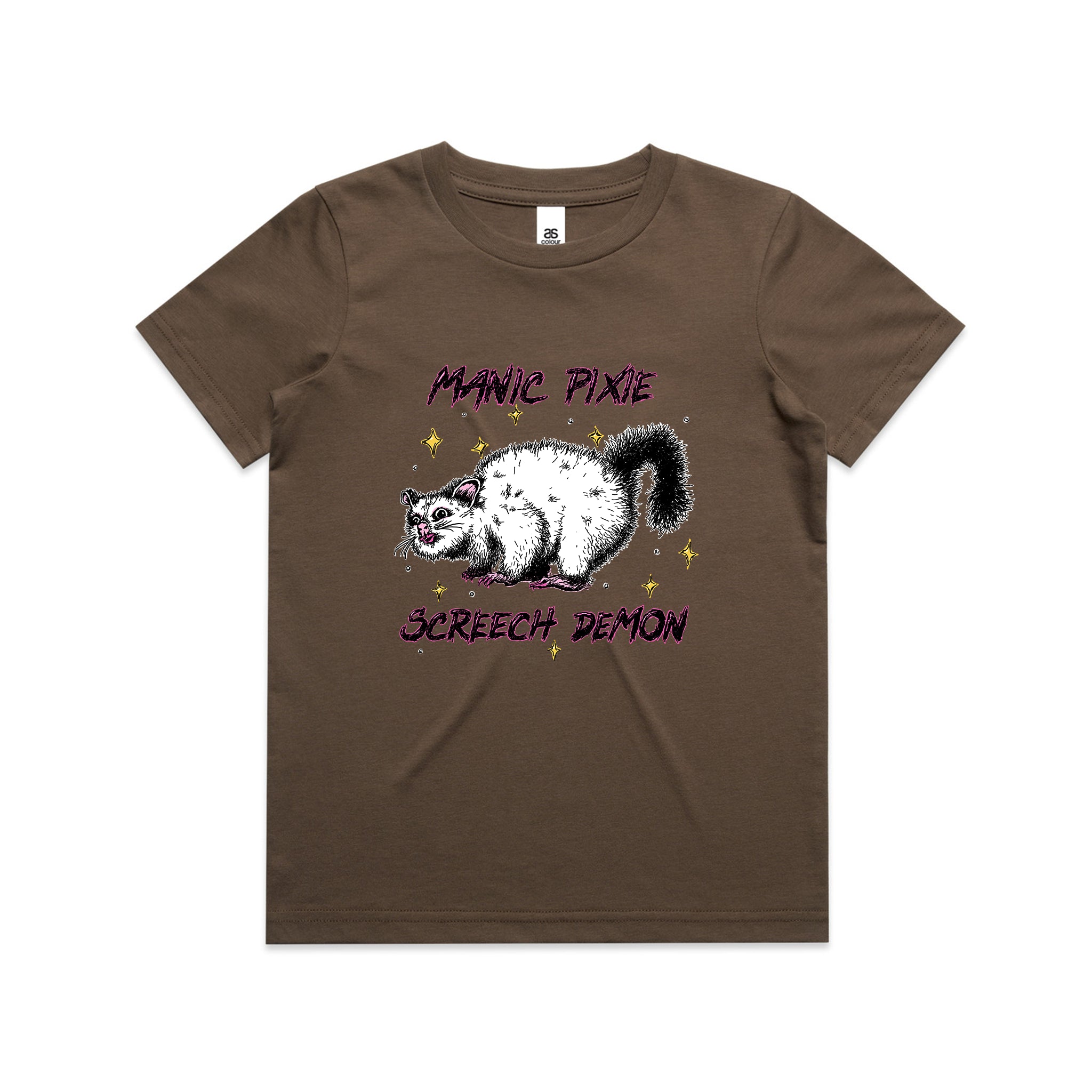 Manic Pixie Screech Demon Kids Tee