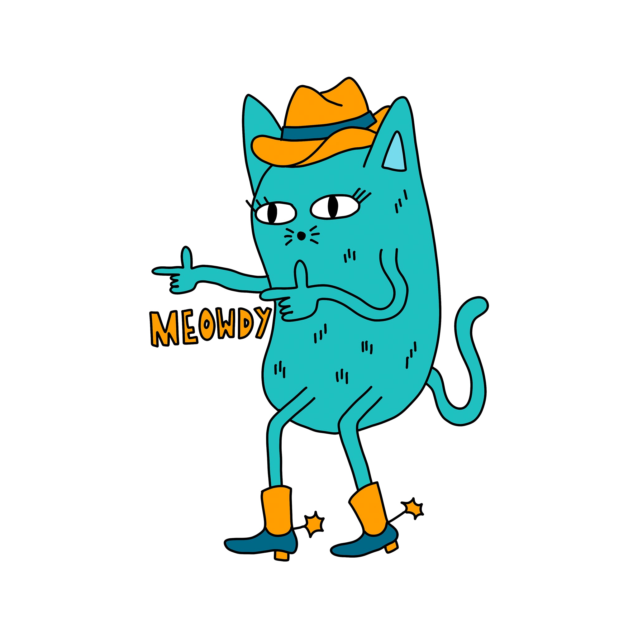 Meowdy Tee