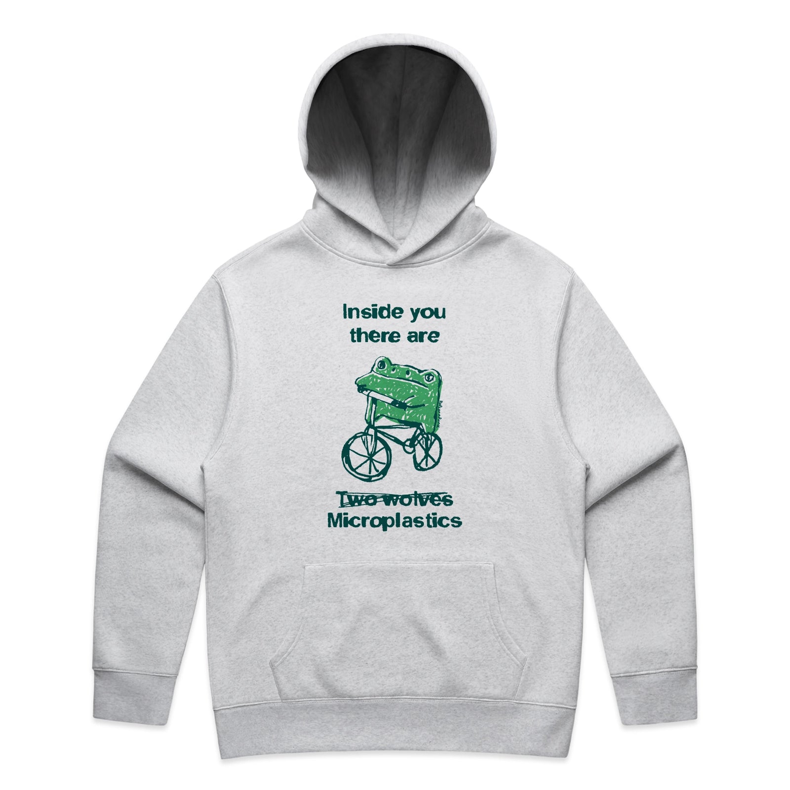 Inside Microplastics Hoodie