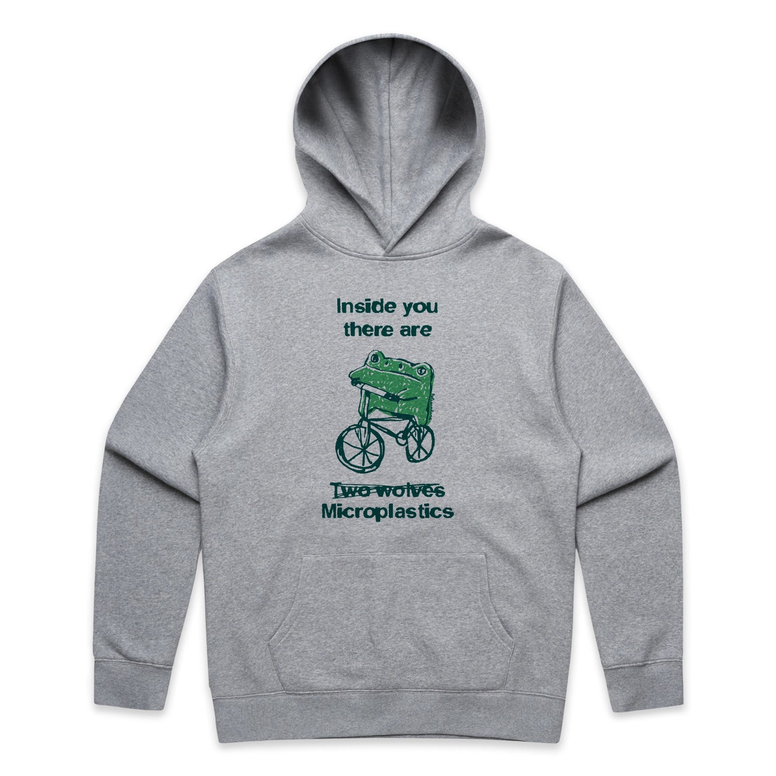 Inside Microplastics Hoodie