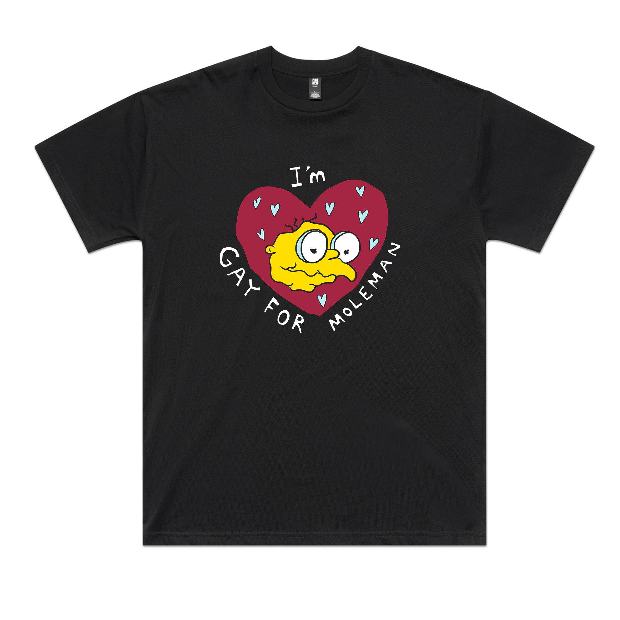 Gay For Moleman Oversized Tee