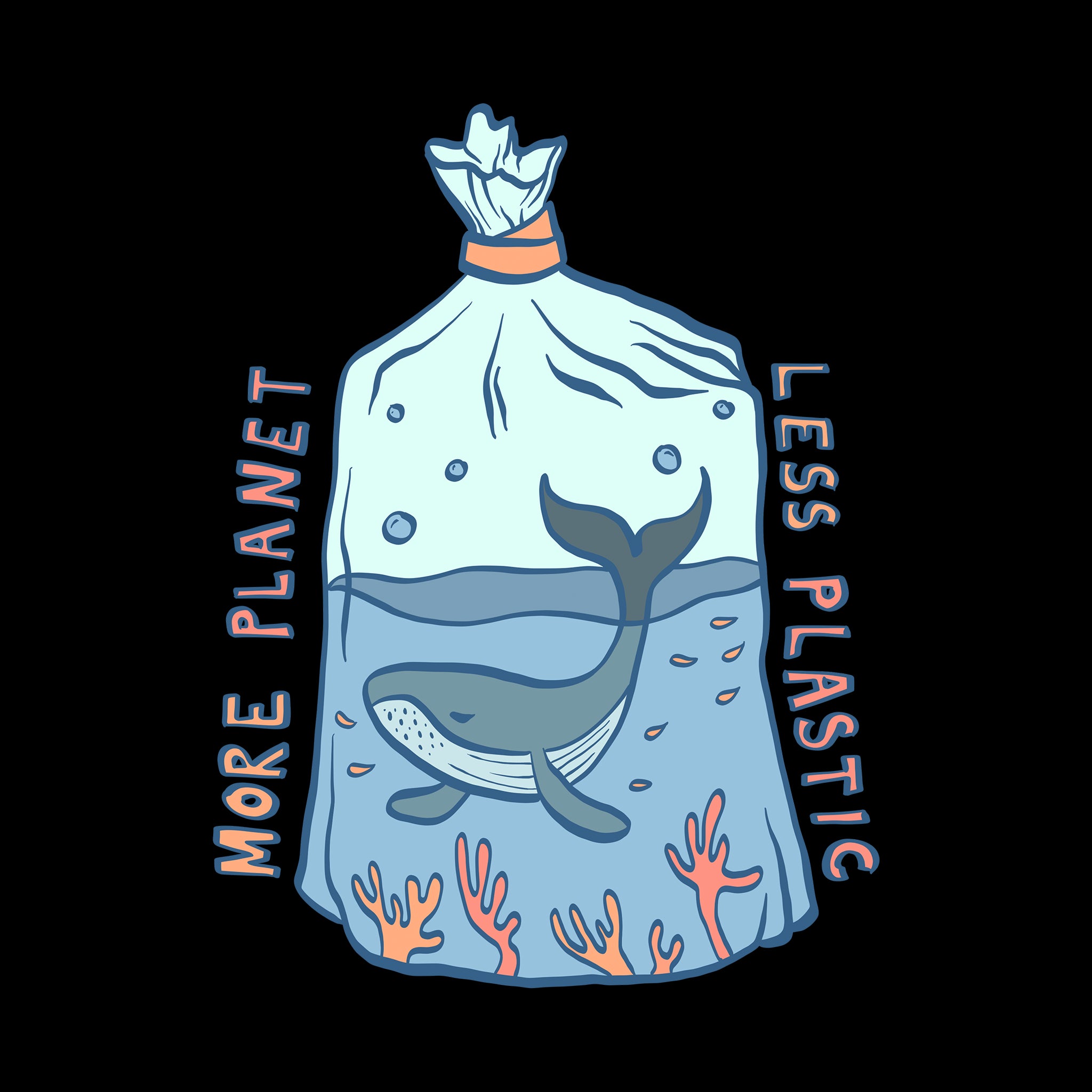 More Planet, Less Plastic Hoodie