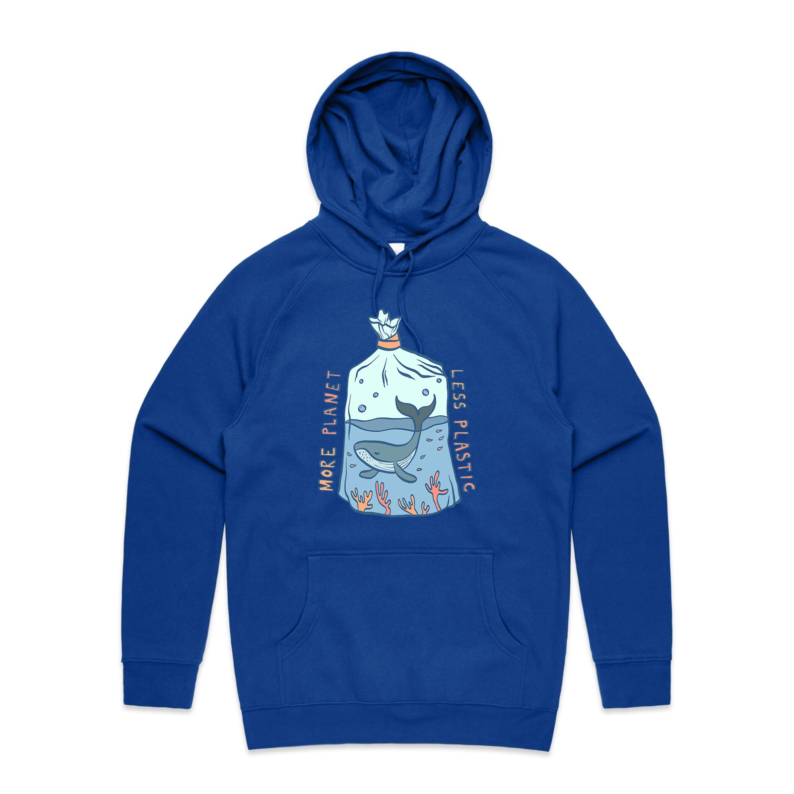More Planet, Less Plastic Hoodie