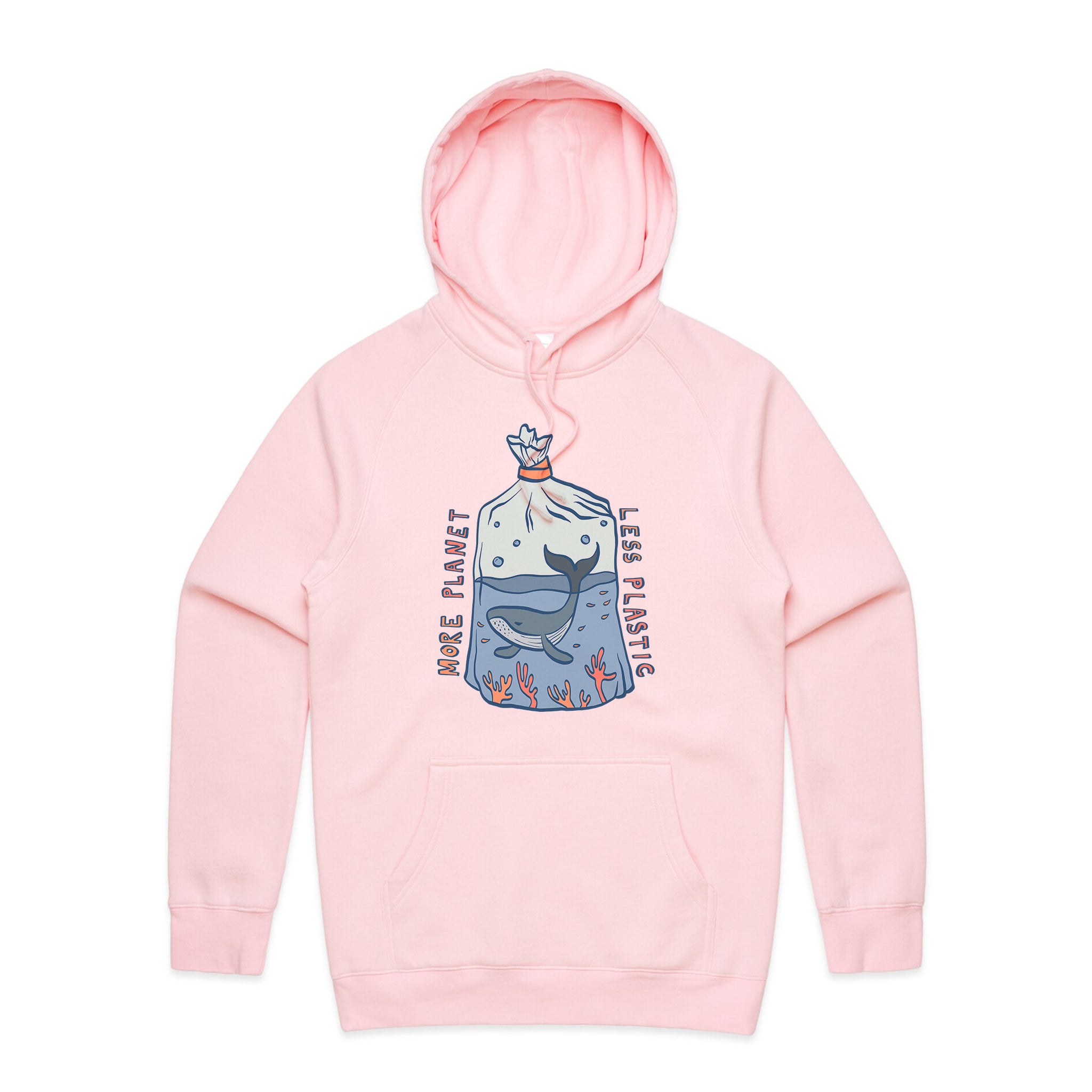 More Planet, Less Plastic Hoodie