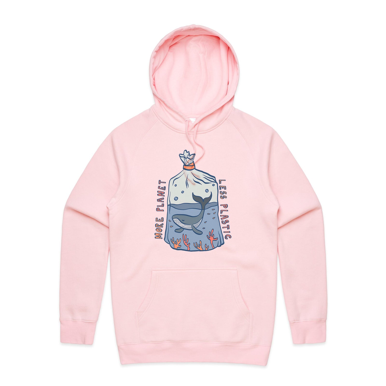 More Planet, Less Plastic Hoodie
