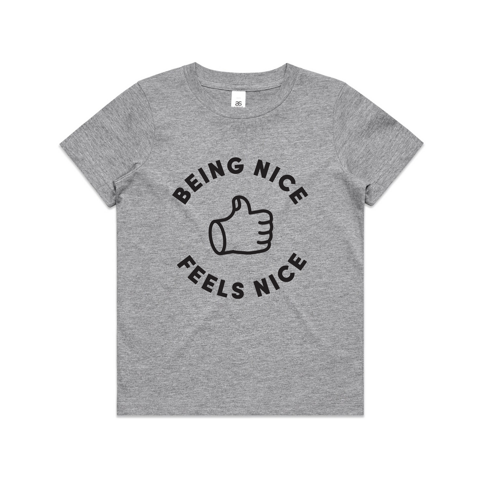 Being Nice Feels Nice Kids Tee