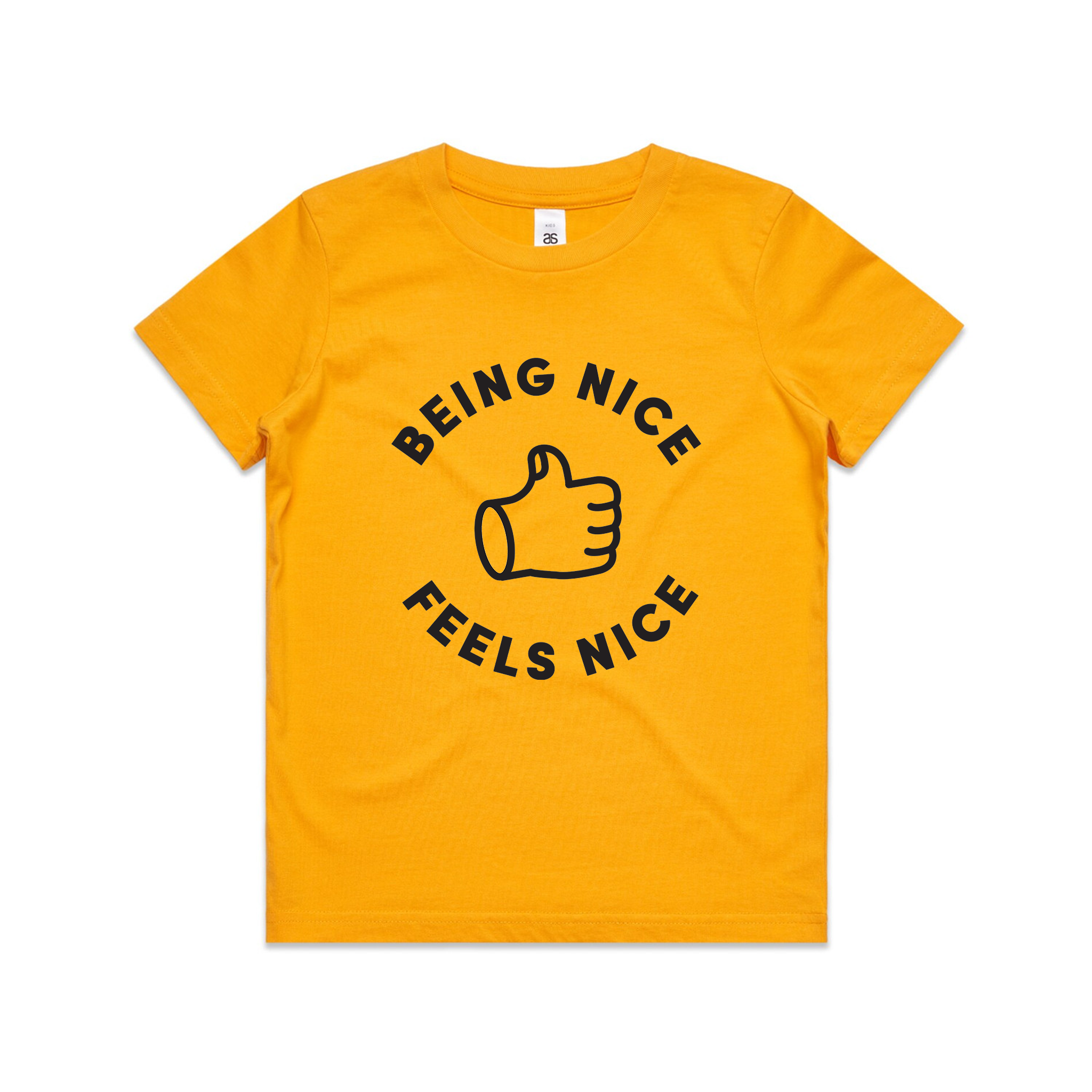 Being Nice Feels Nice Kids Tee