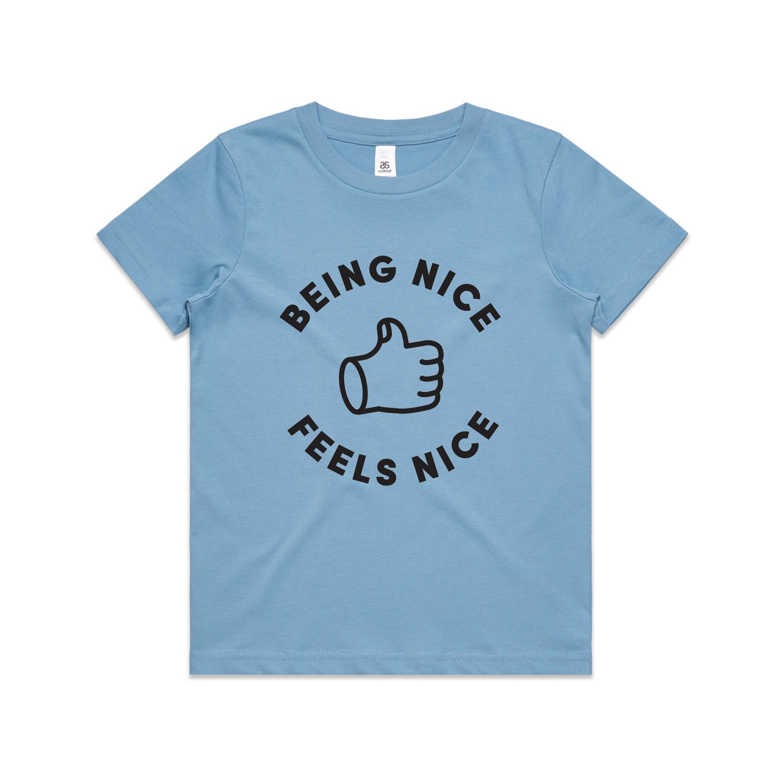 Being Nice Feels Nice Kids Tee