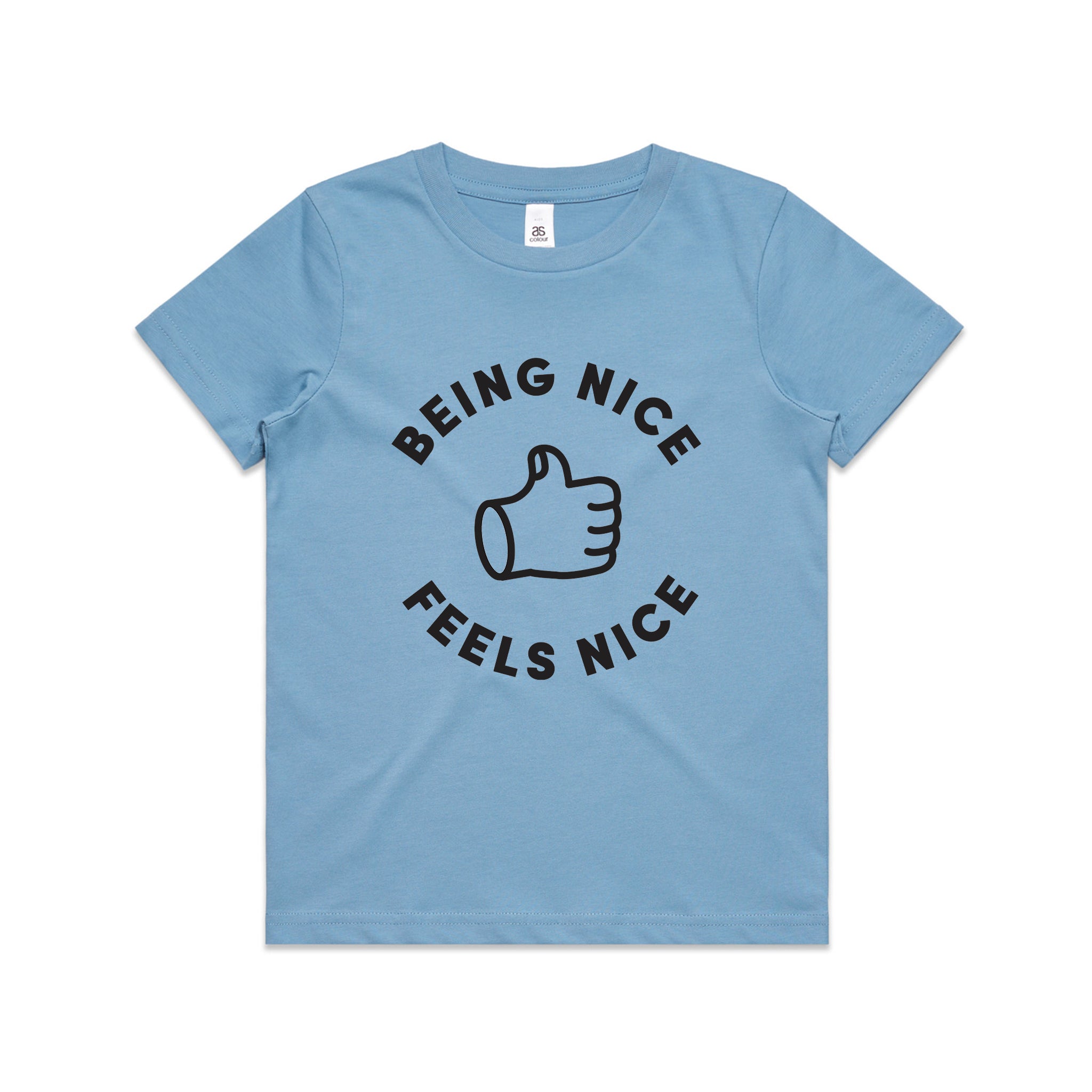 Being Nice Feels Nice Kids Tee