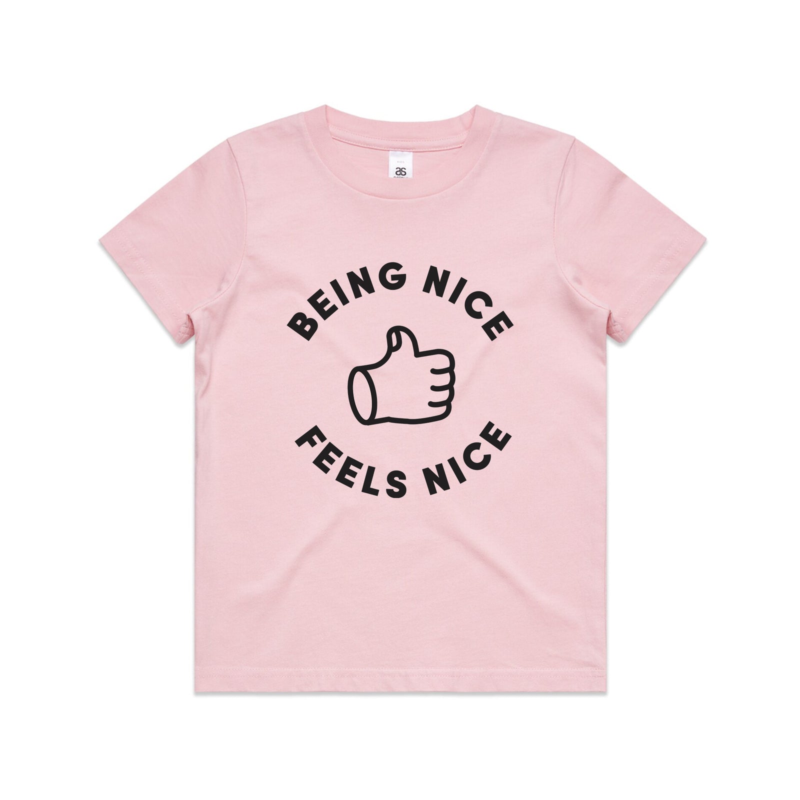 Being Nice Feels Nice Kids Tee