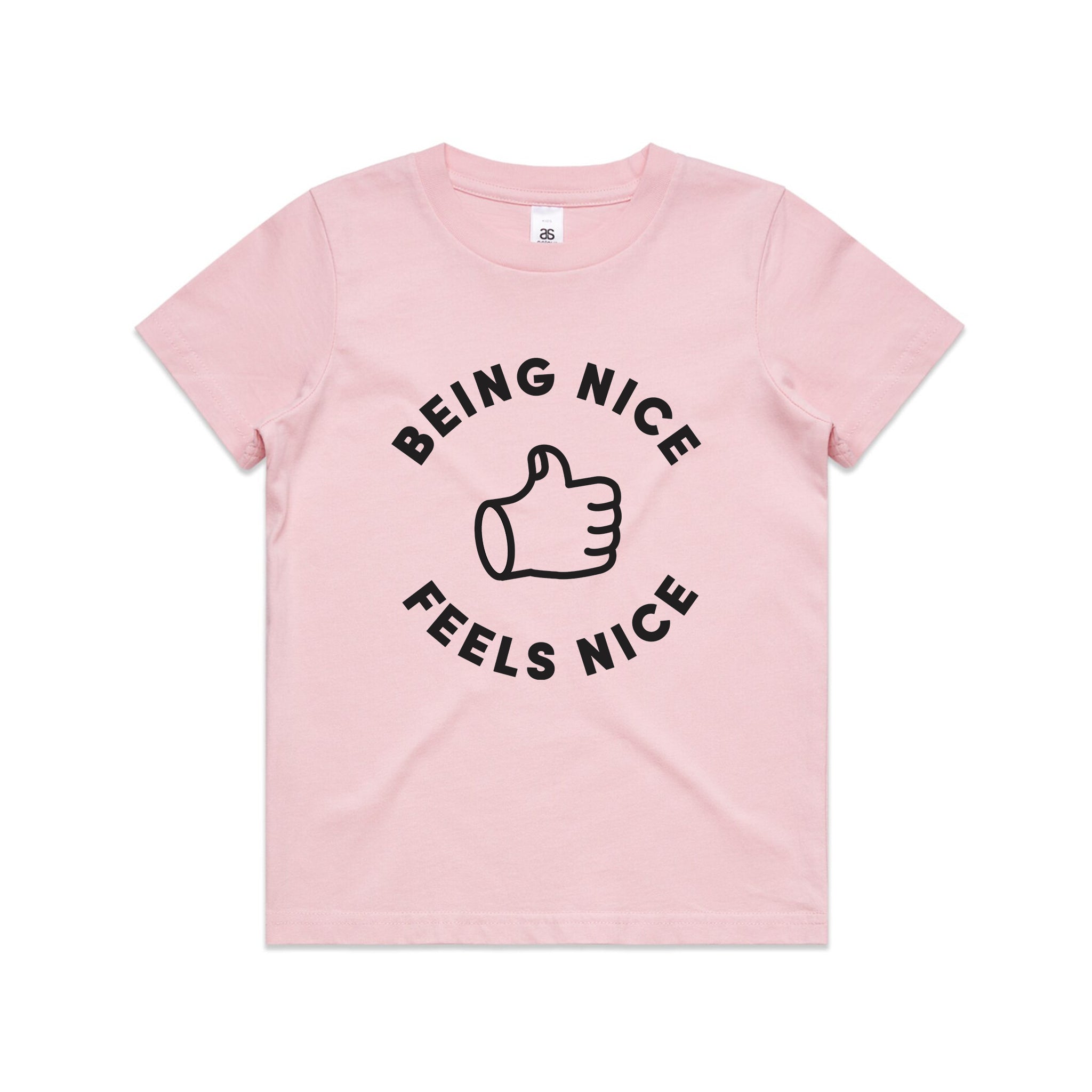 Being Nice Feels Nice Kids Tee