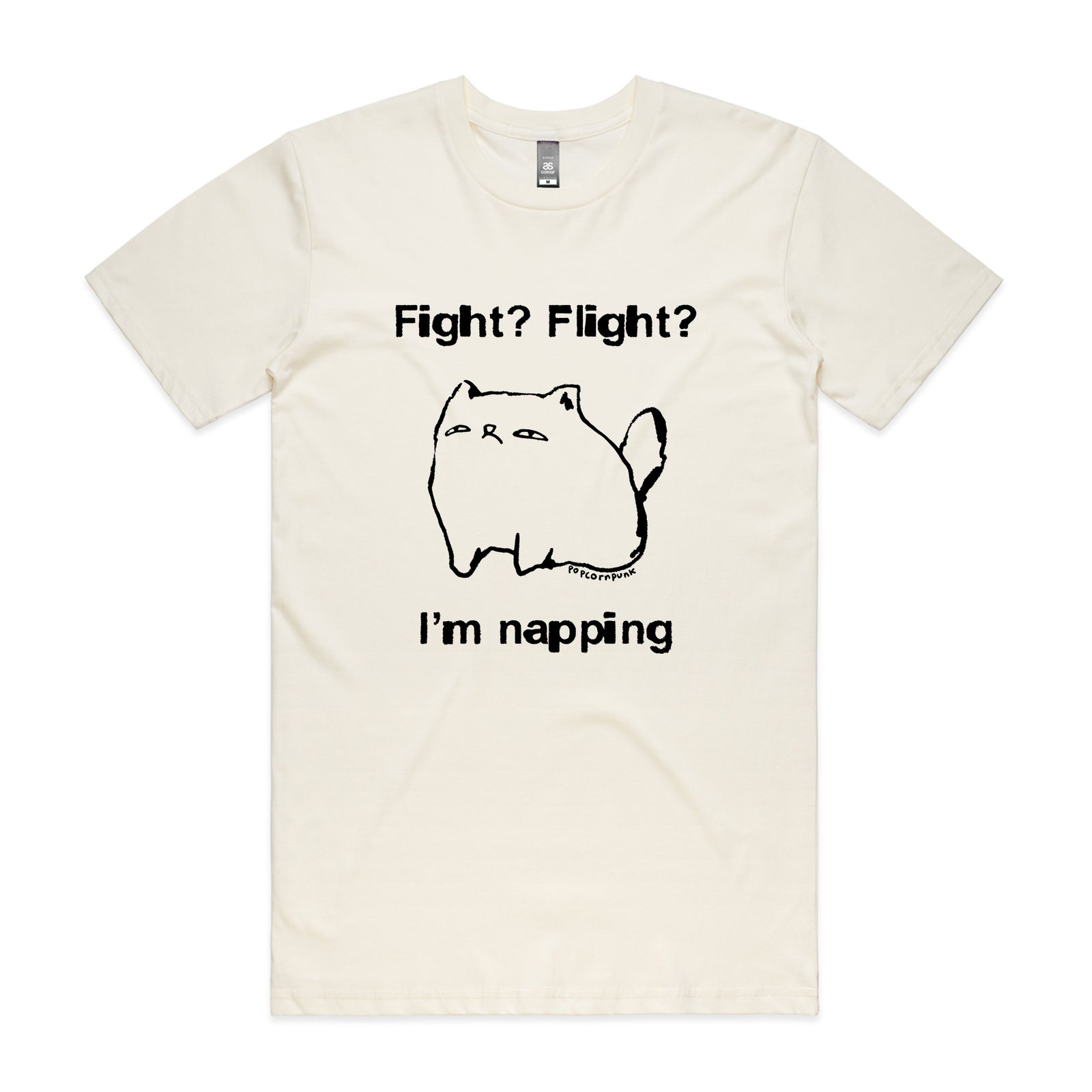 Fight Flight Nap Tee
