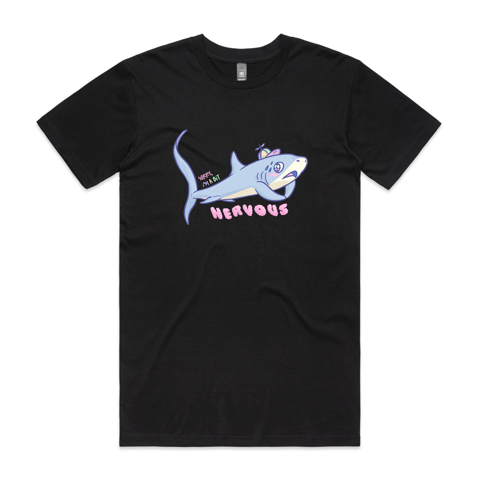 Nervous Shark Tee