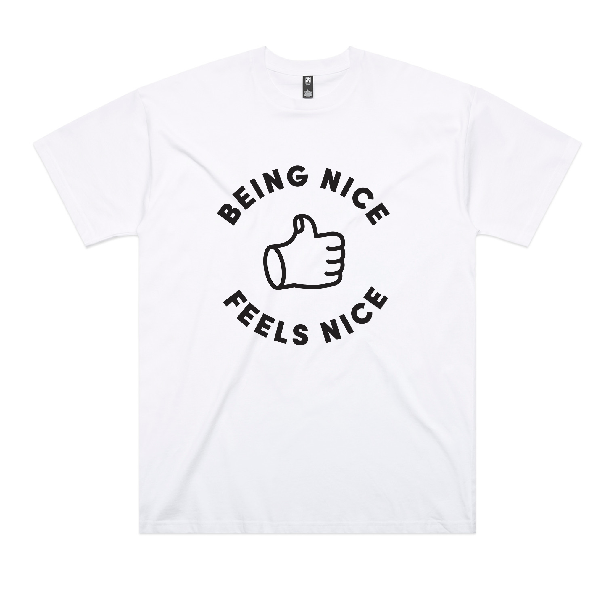 Being Nice Feels Nice Oversized Tee