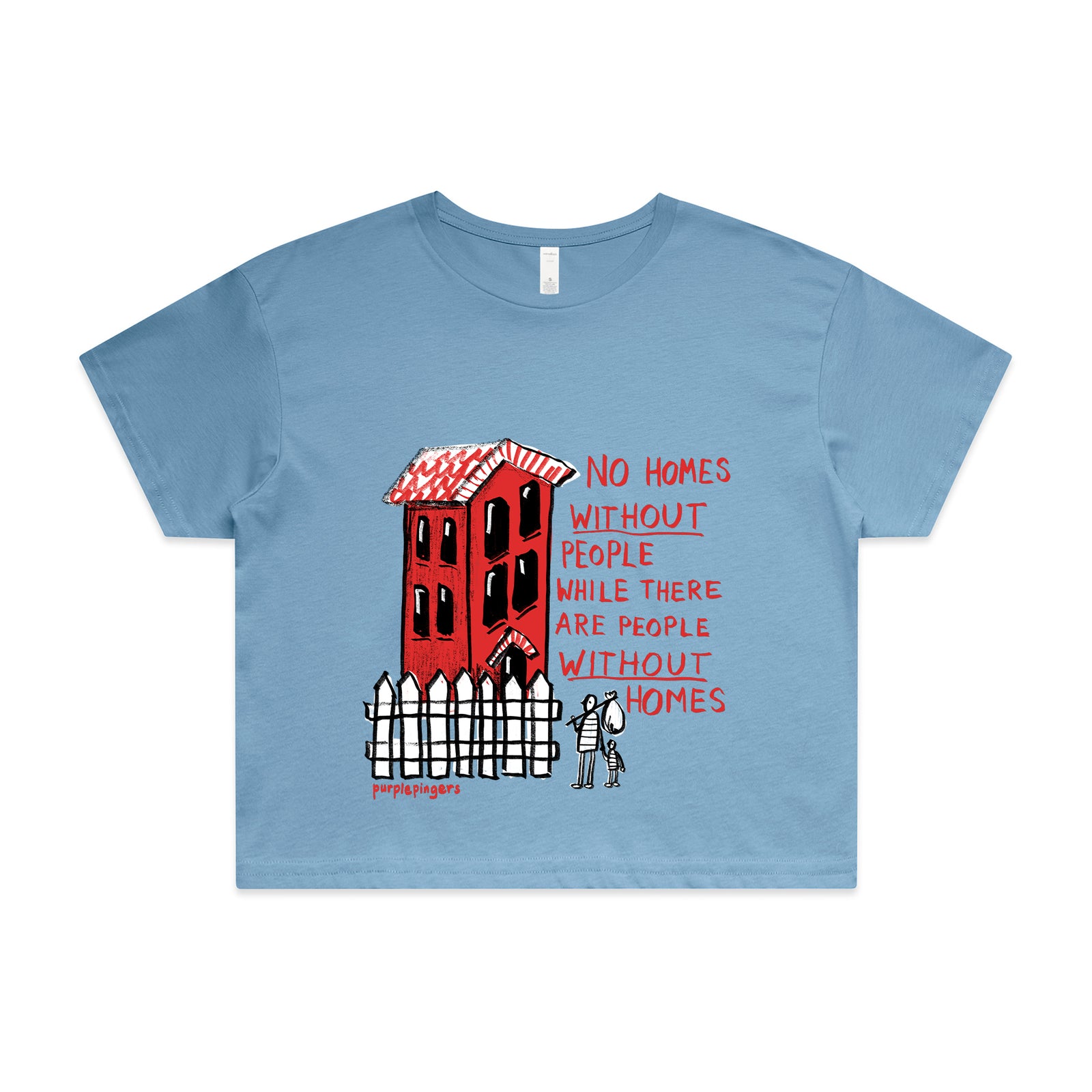 No Homes Tee