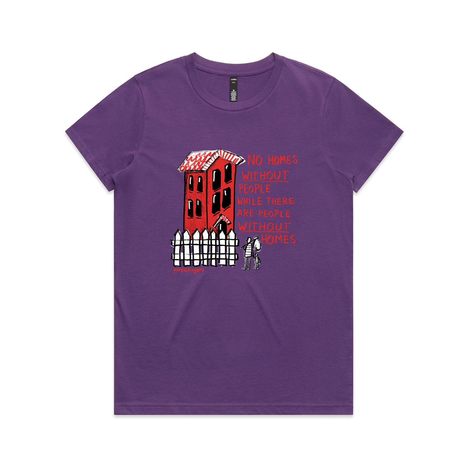 No Homes Tee