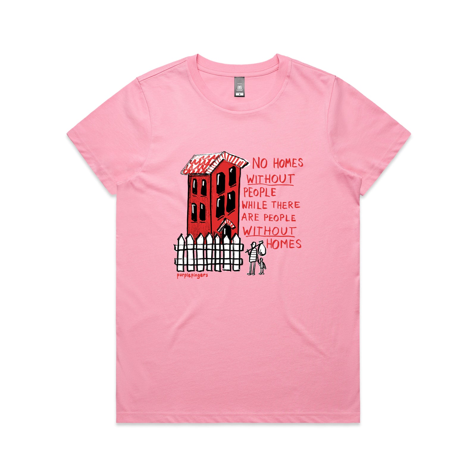 No Homes Tee
