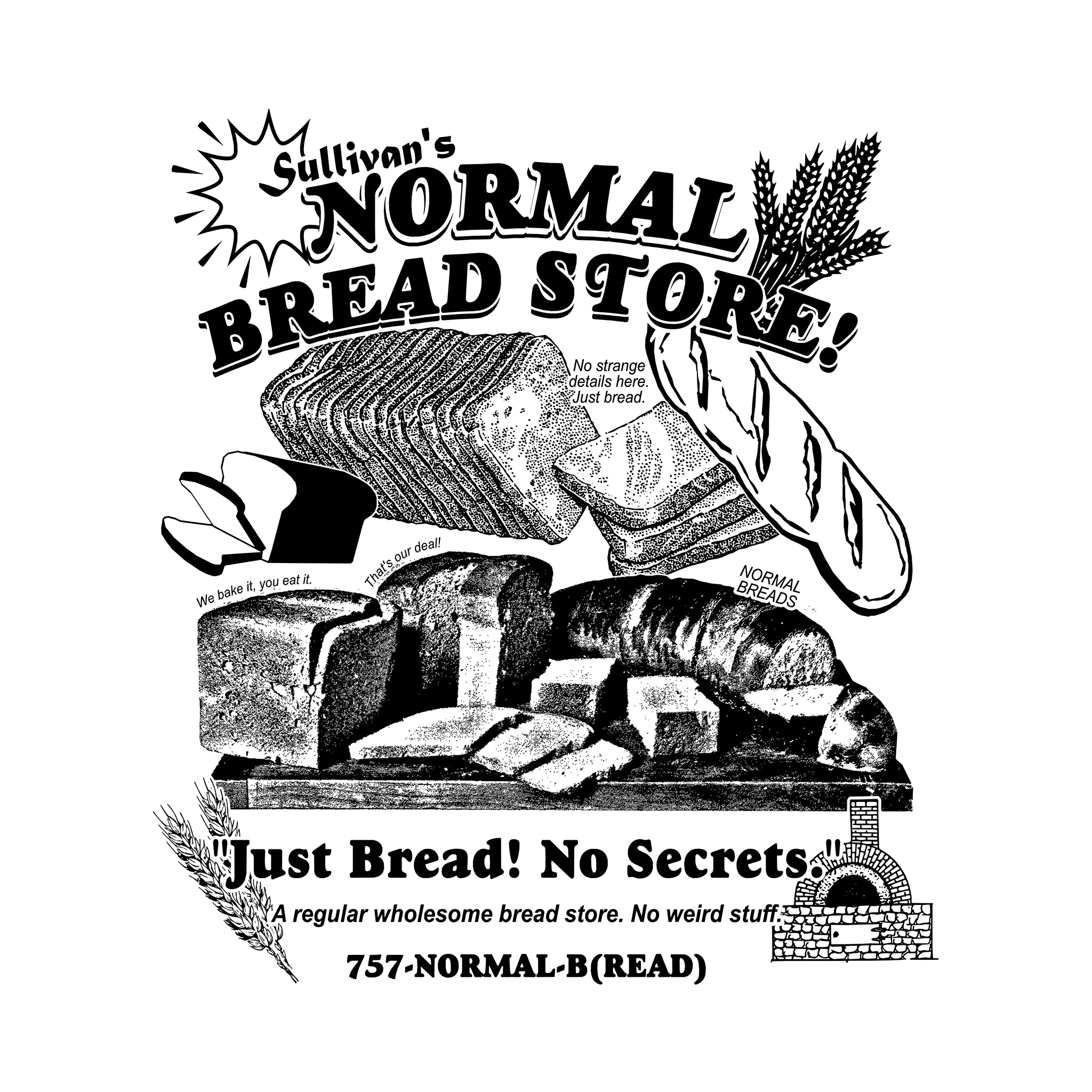Normal Bread Hoodie