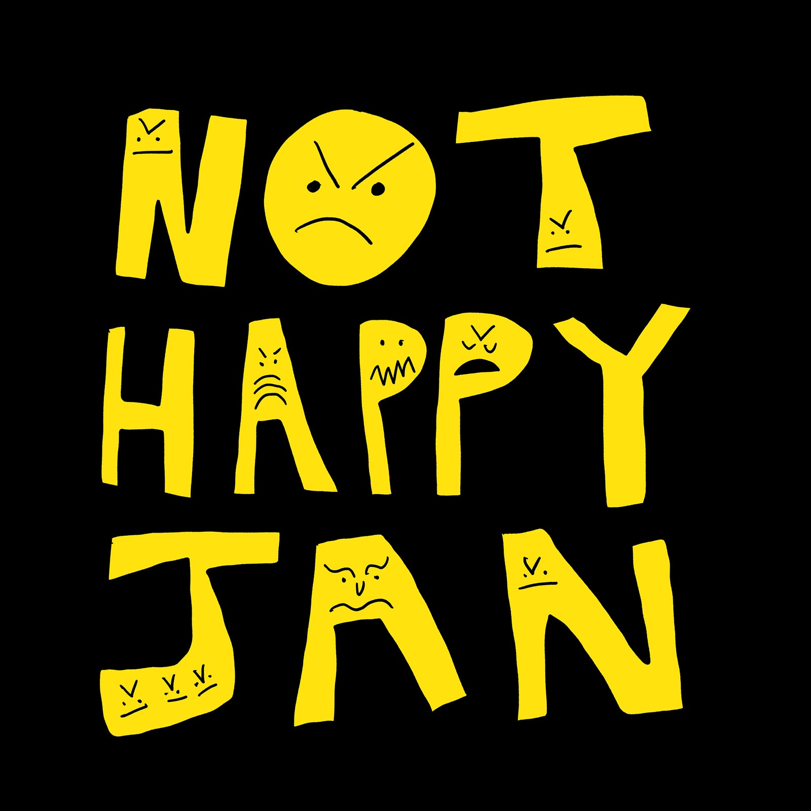 Not Happy Jan Sun Hat hat by Lonely Kids Club