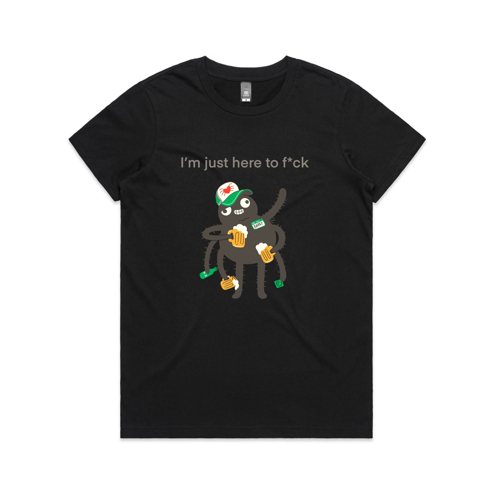 Not Just Here Tee
