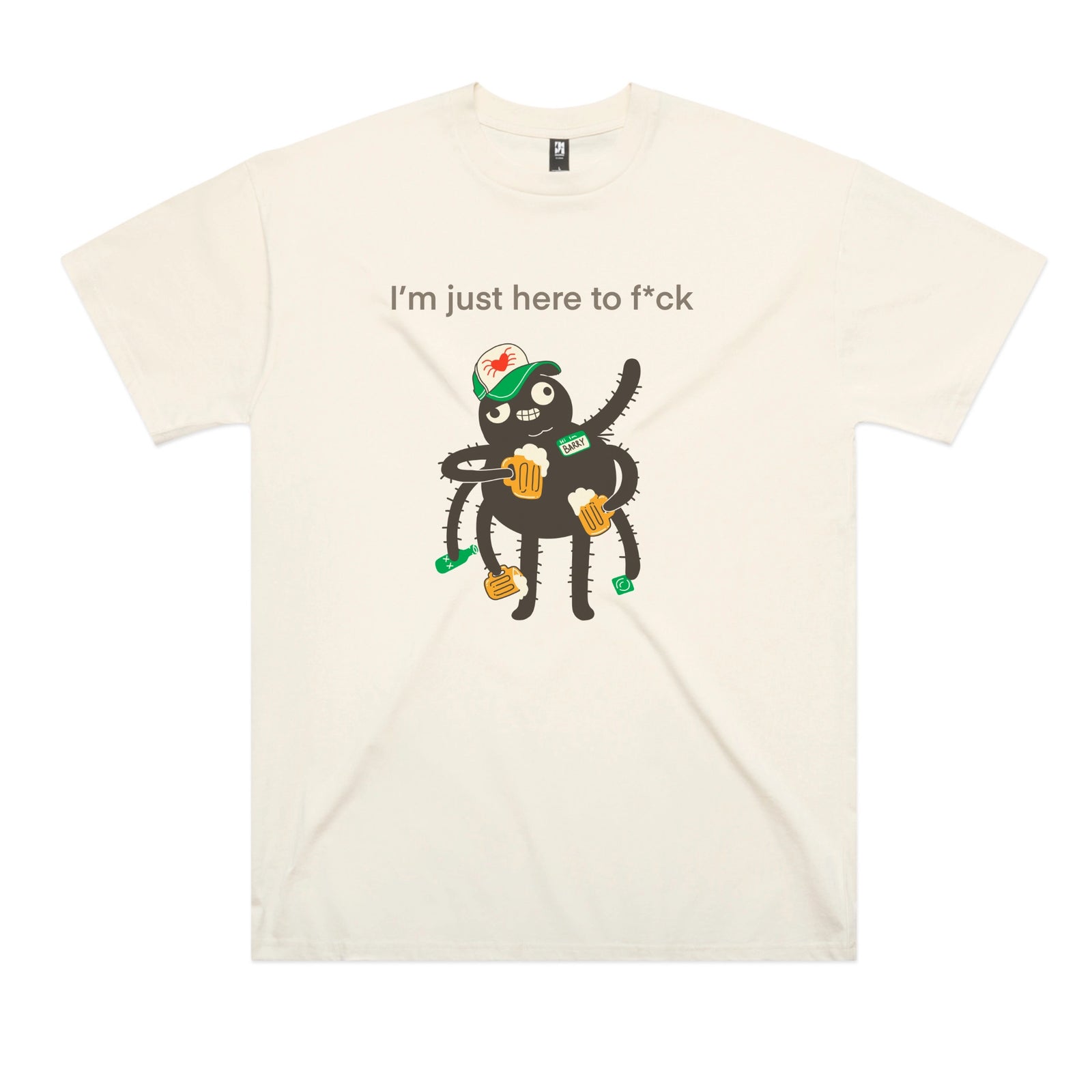 Not Just Here Tee